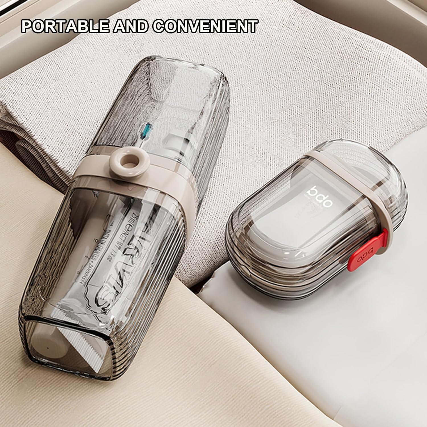 Estuche de viaje para cepillos de dientes FQDGTFA 2 piezas