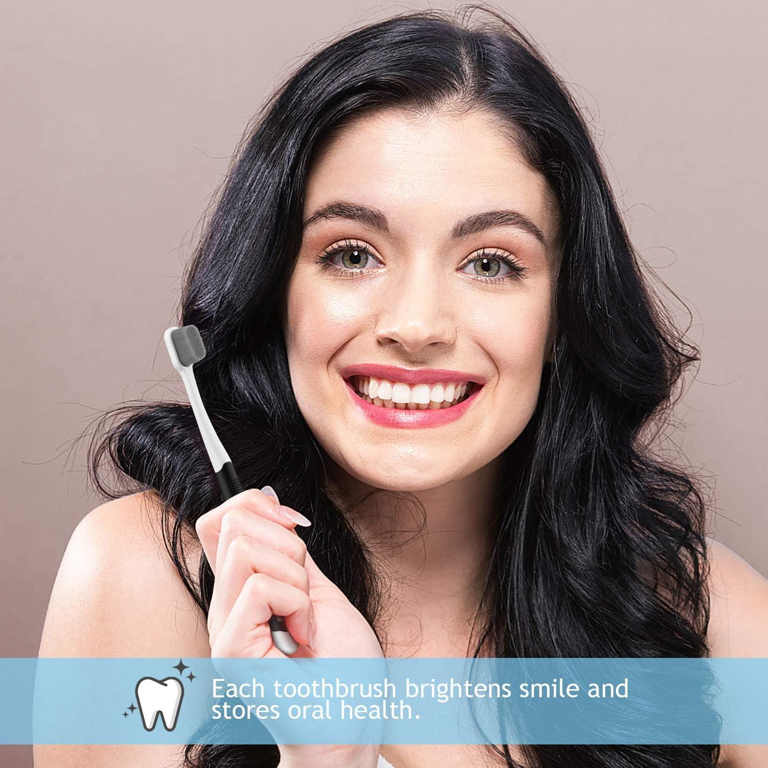 Cepillo de Dientes Ultra Suave Obrush con Estuche - Paquete de 2