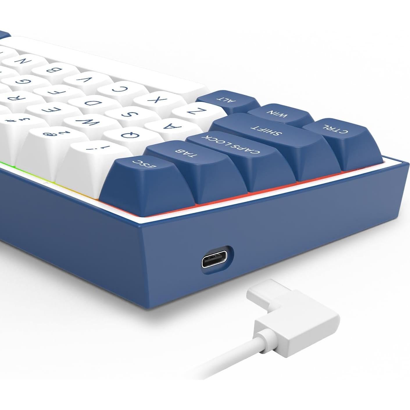 Teclado Mecánico Inalámbrico Redragon K717 PRO 61 Teclas