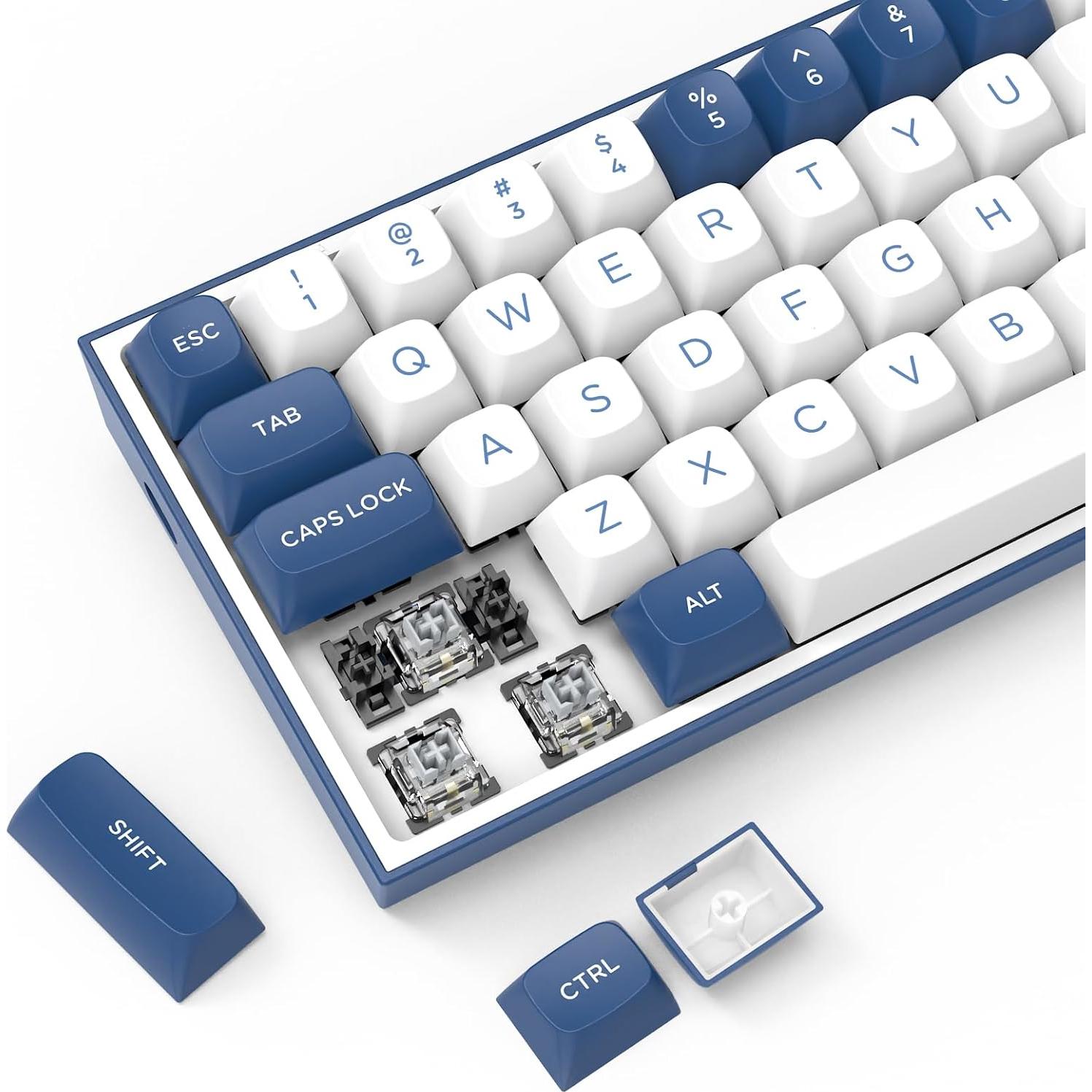 Teclado Mecánico Inalámbrico Redragon K717 PRO 61 Teclas