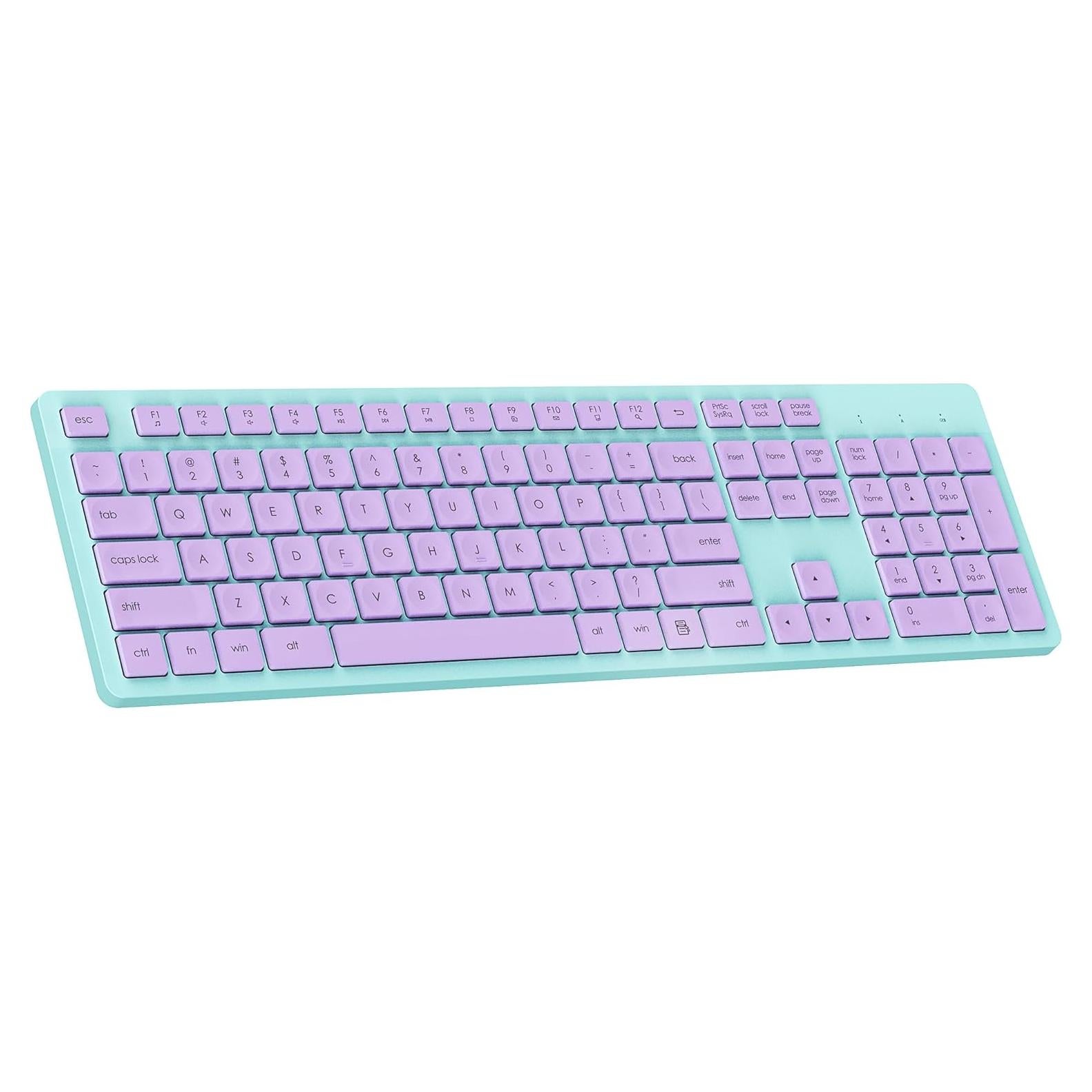 Teclado Inalámbrico LeadsaiL K786KB Ergonómico 2.4GHz Silencioso