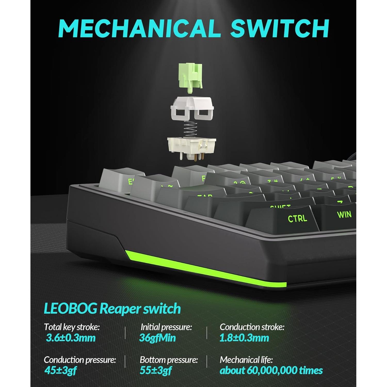 Teclado Mecánico Inalámbrico SOLAKAKA KI99 Pro 96% RGB