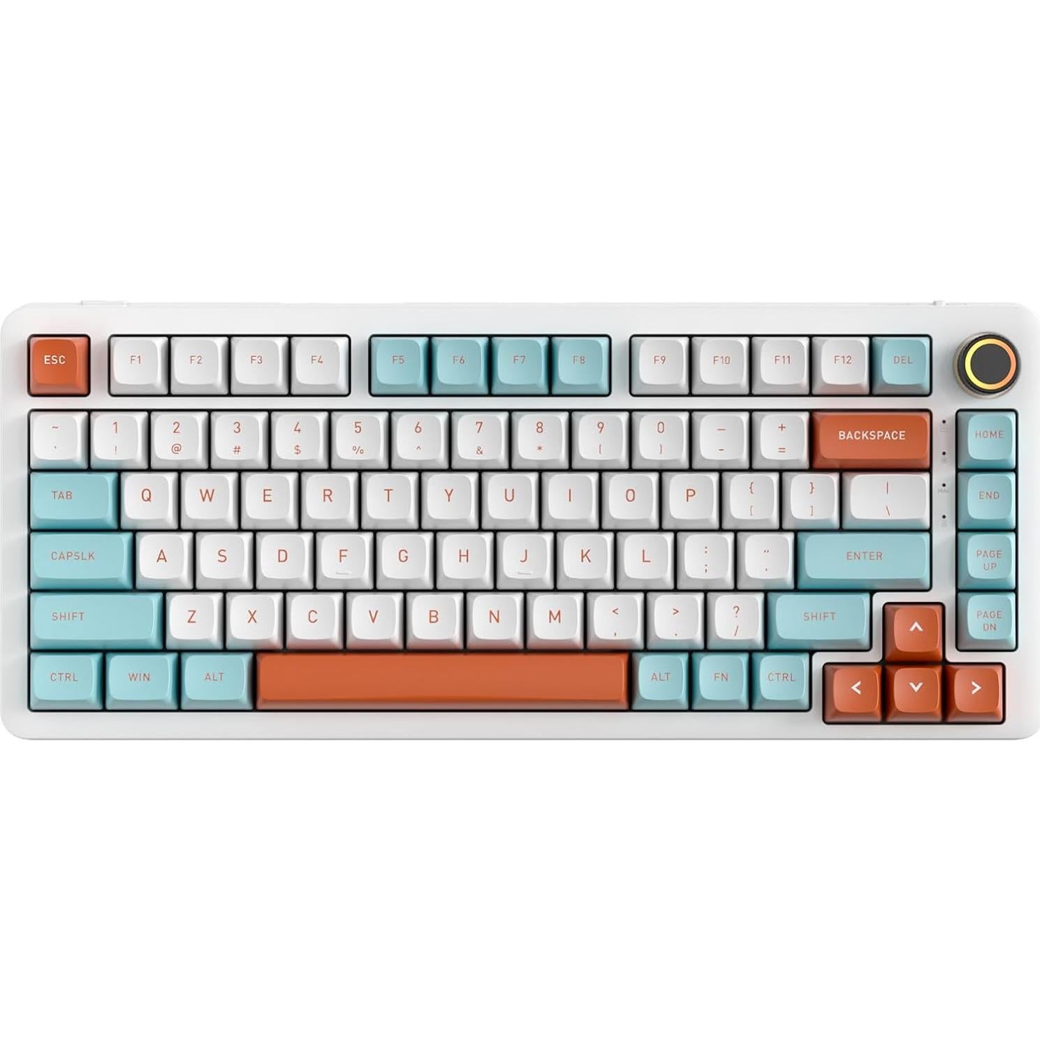 Teclado Mecánico Inalámbrico LTC Nimbleback NB832 75% RGB