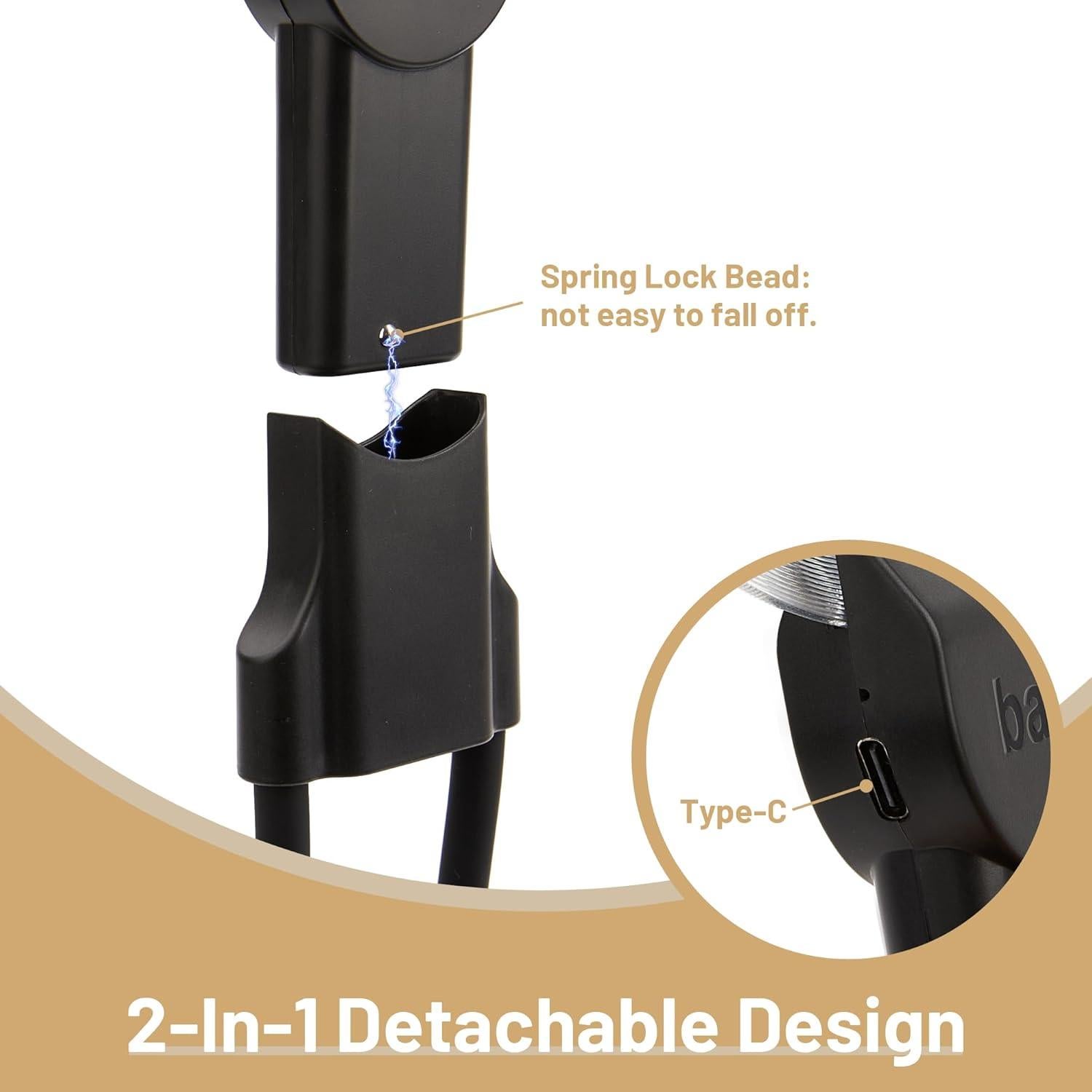 Lupa de Mano con Luz USEAMIE 5X y Lente de 16cm