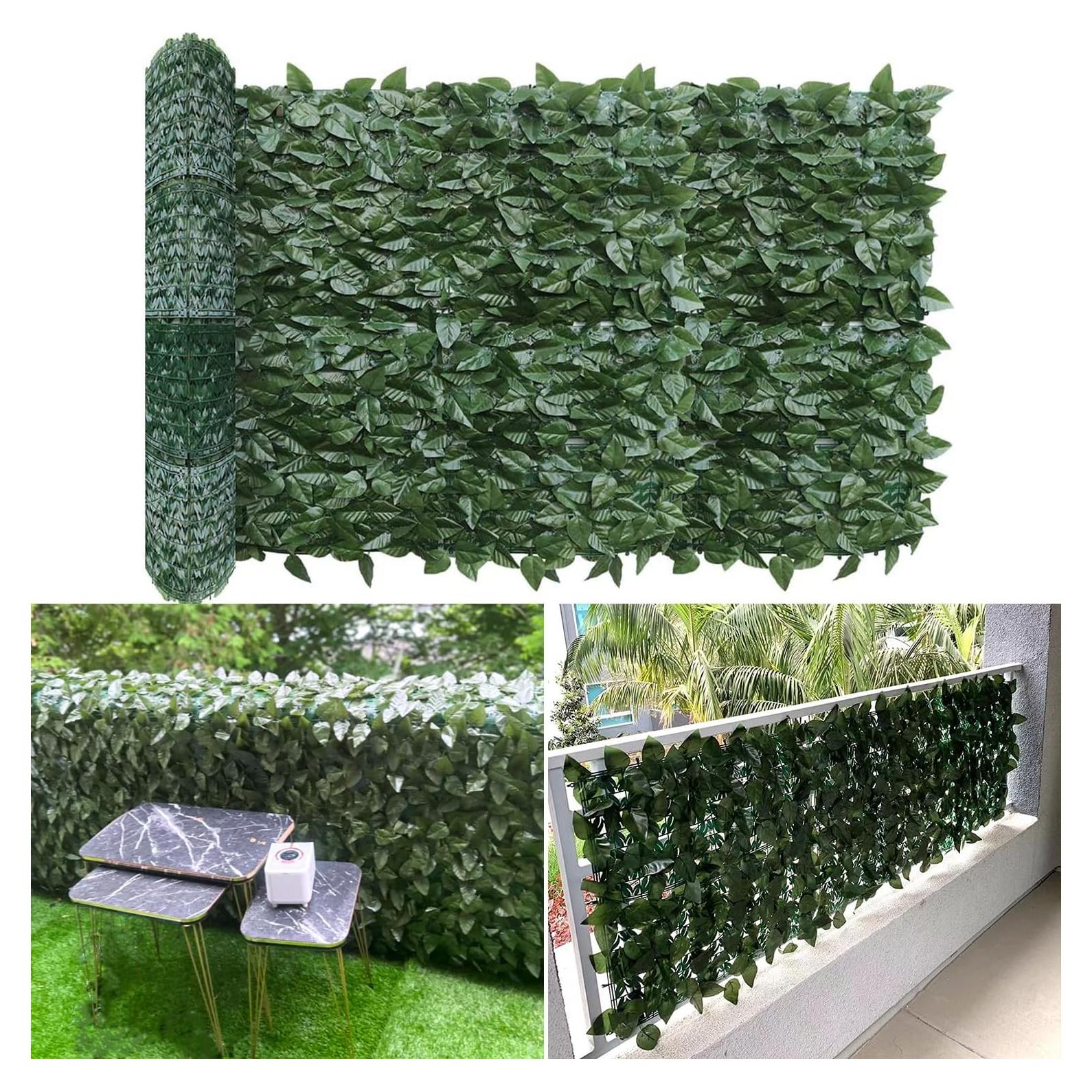 Pantalla de Privacidad E&K 0.91m x 2.44m Hojas Artificiales