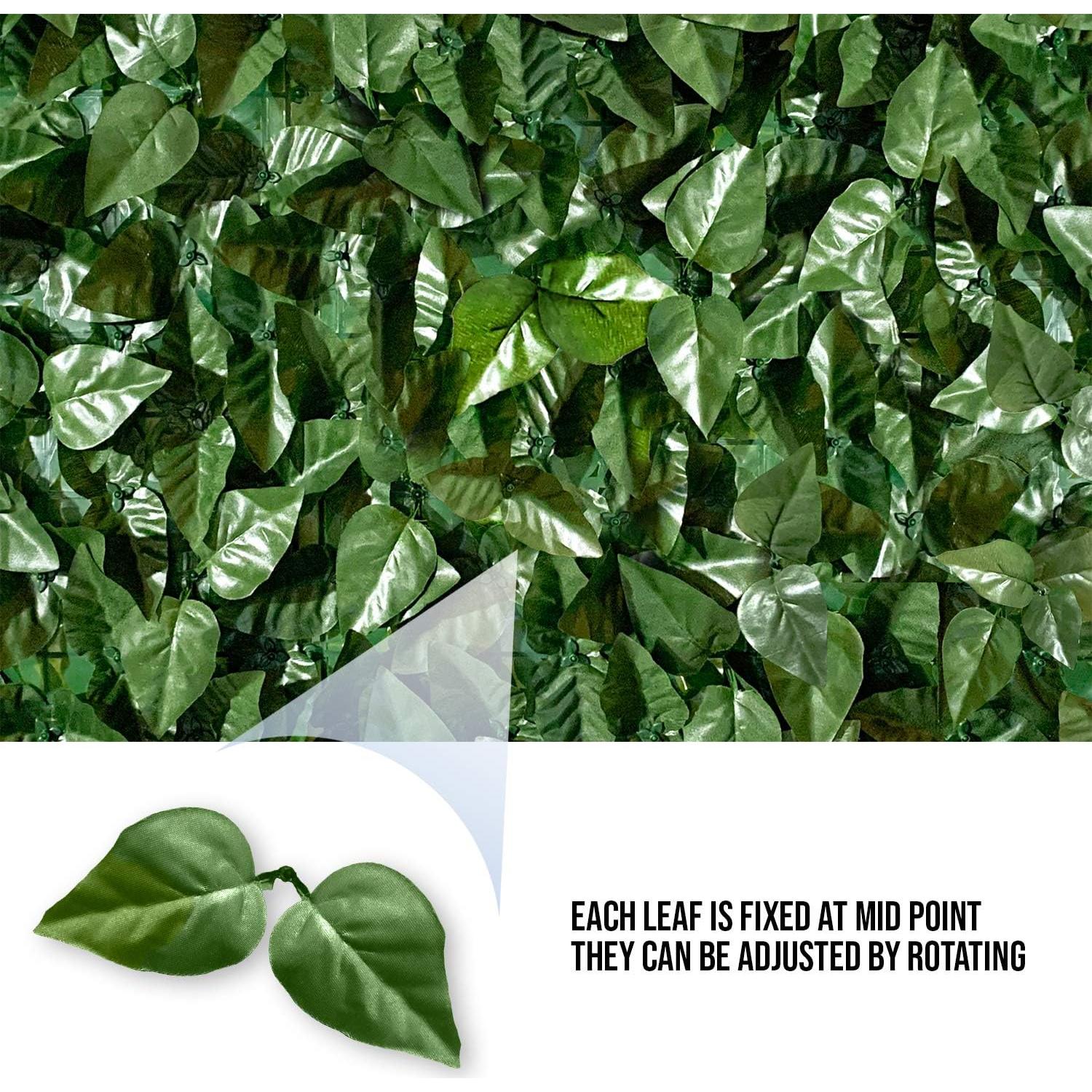 Pantalla de Privacidad E&K 0.91m x 2.44m Hojas Artificiales