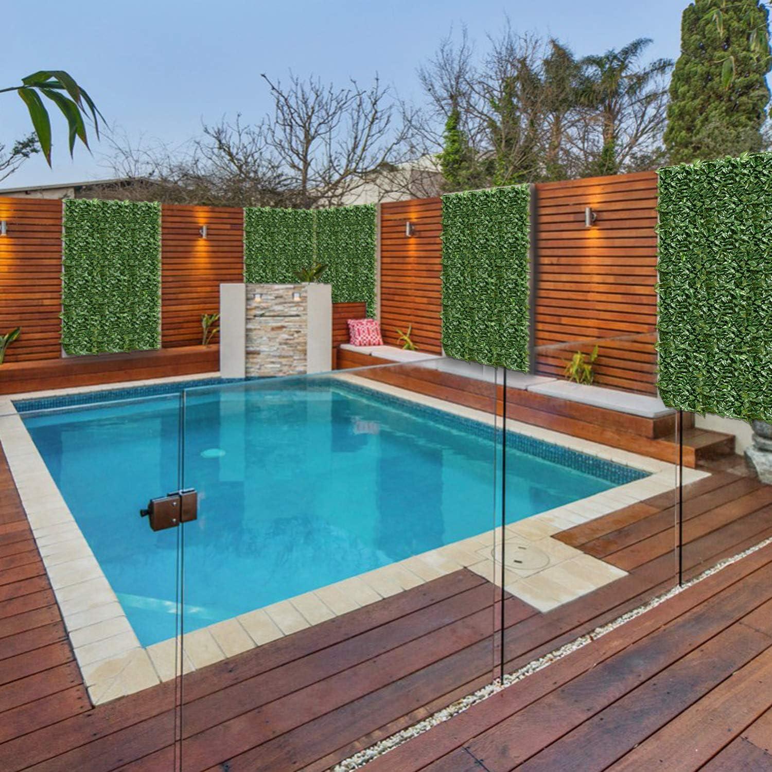 Pantalla de Privacidad E&K 0.91m x 2.44m Hojas Artificiales