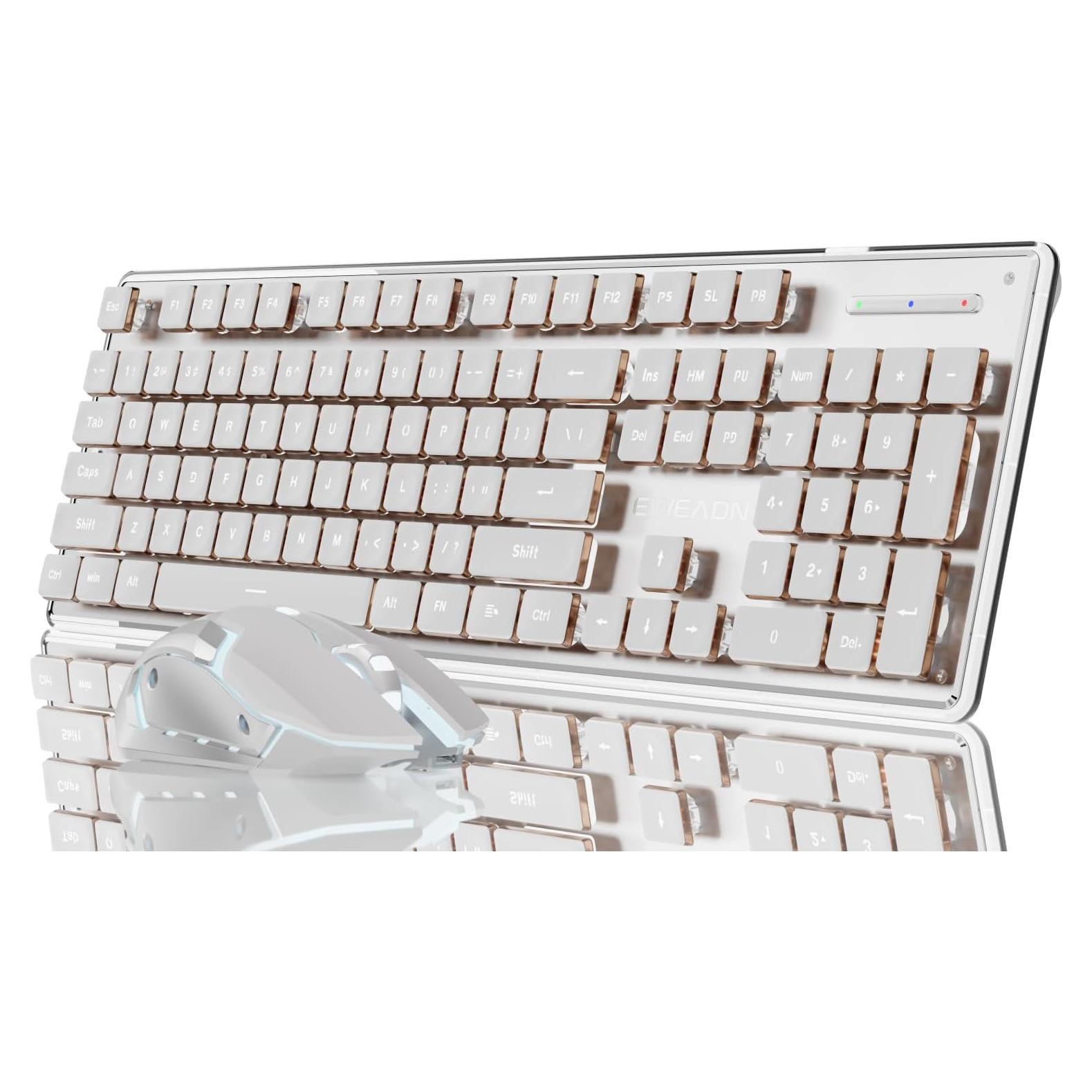 Combo Teclado y Ratón Inalámbricos EWEADN V3 Retroiluminado