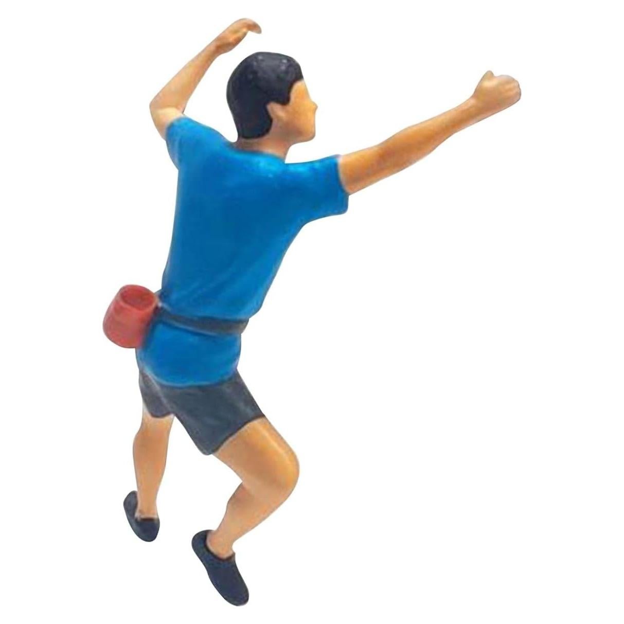 Figura de Montaña en Miniatura 1:87 Hecha a Mano Azul