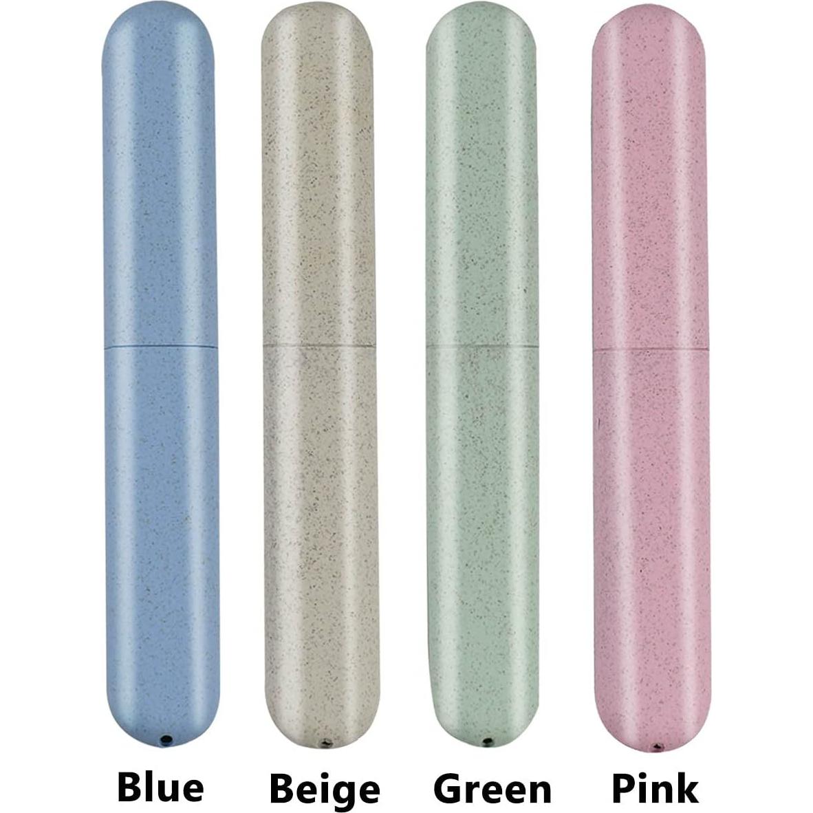 Estuche de Cepillo de Dientes Portátil Yuntop - 4 Piezas, 20.6 cm