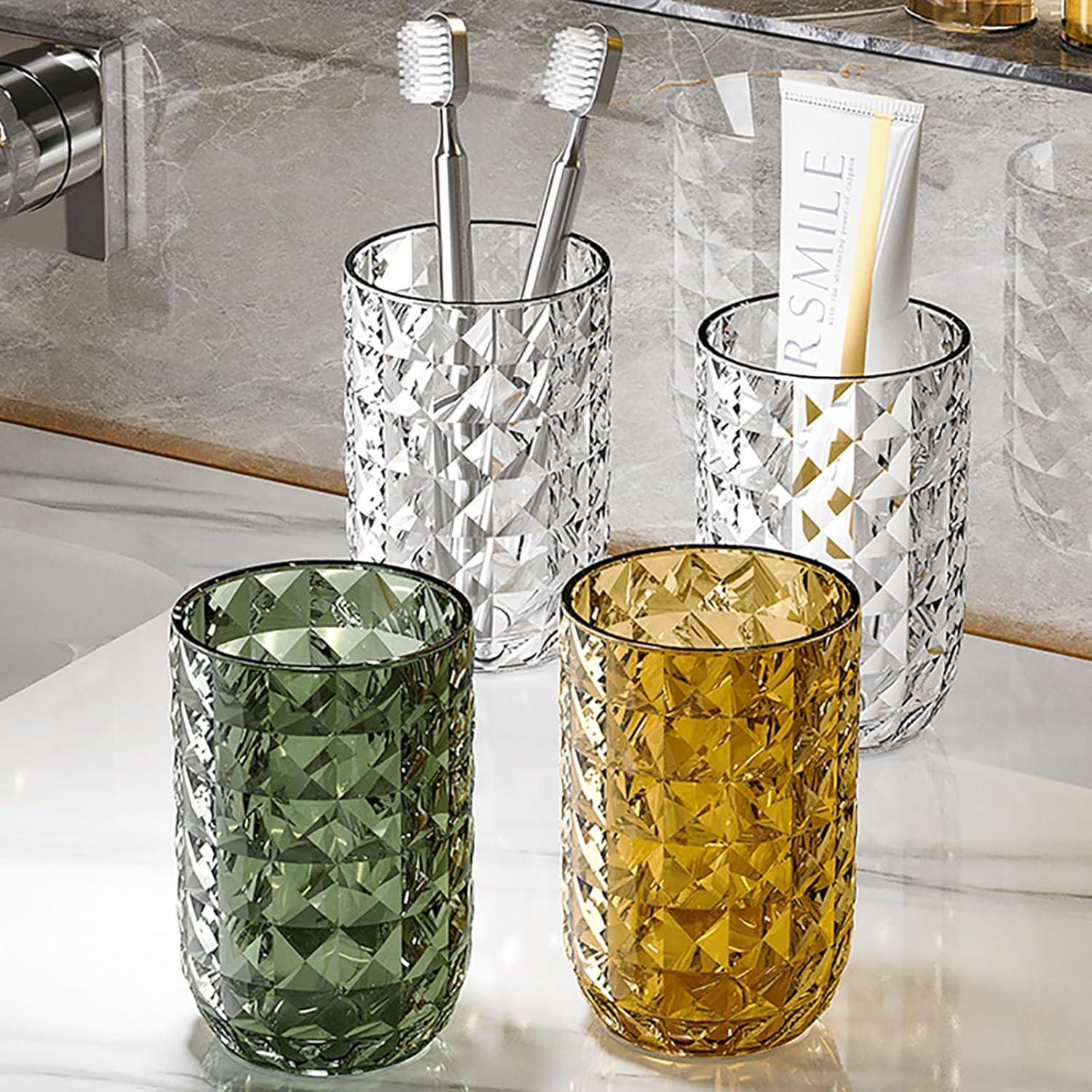 Estuche de Cepillo de Dientes de Viaje FQDGTFA Transparente