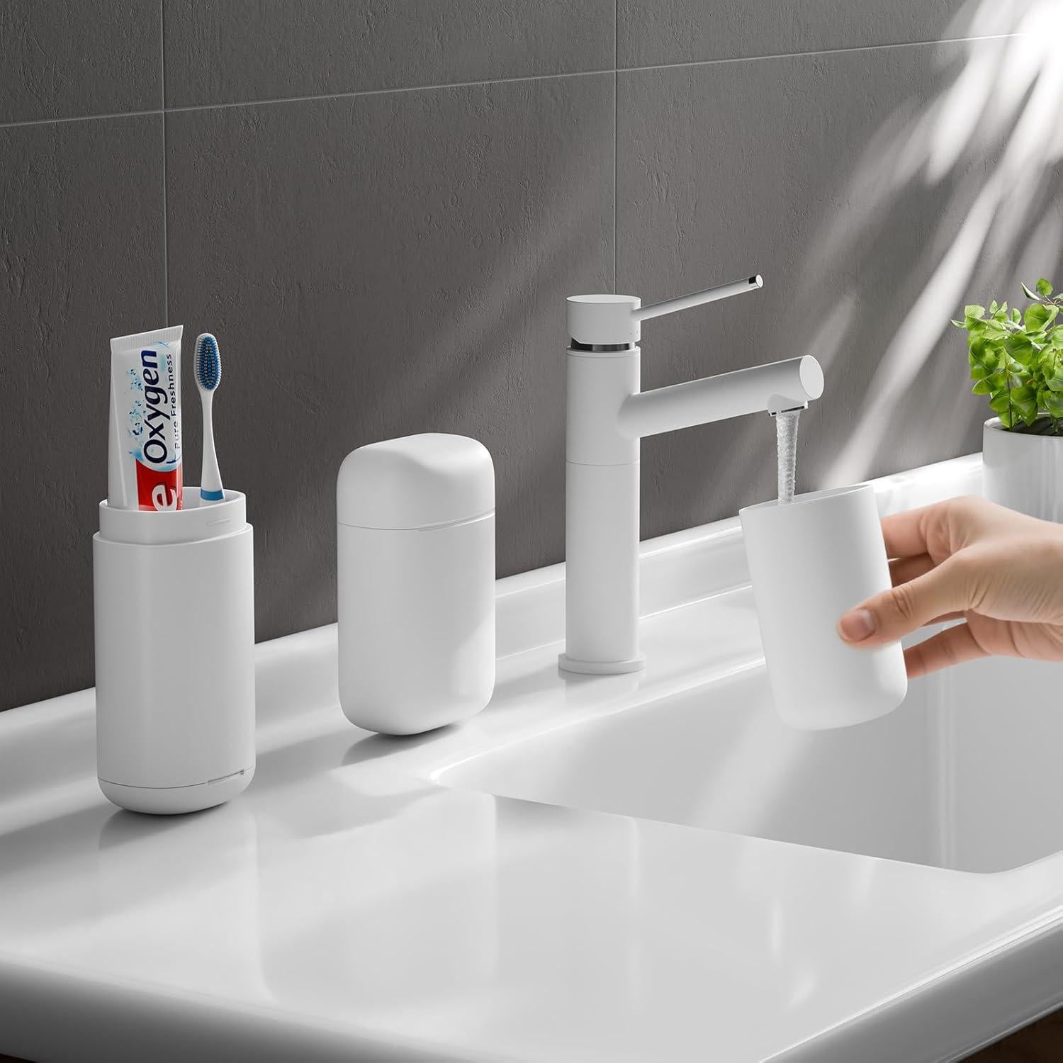 Estuche de Jabón y Cepillo de Dientes de Viaje Hordely 2 Piezas