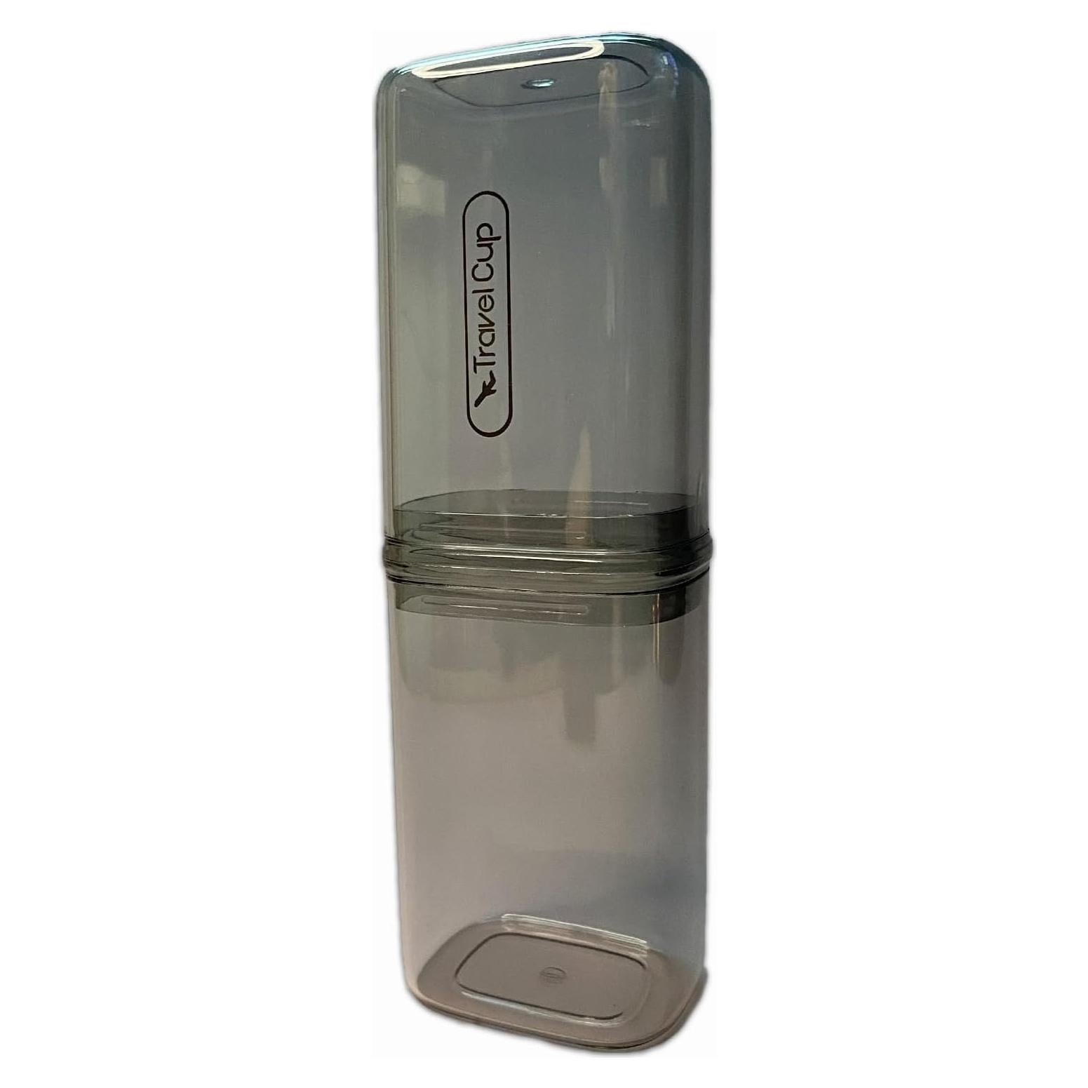 Estuche de Viaje para Cepillos de Dientes Zurtoki 20.7x6.5x5.5cm Gris