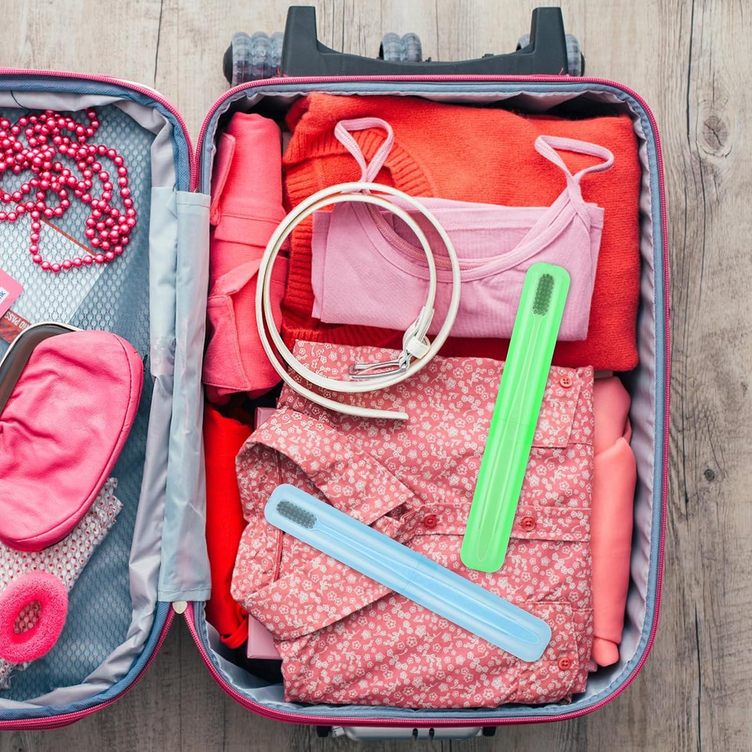 Estuche de Cepillo de Dientes de Viaje 10 Pcs Plástico 5 Colores