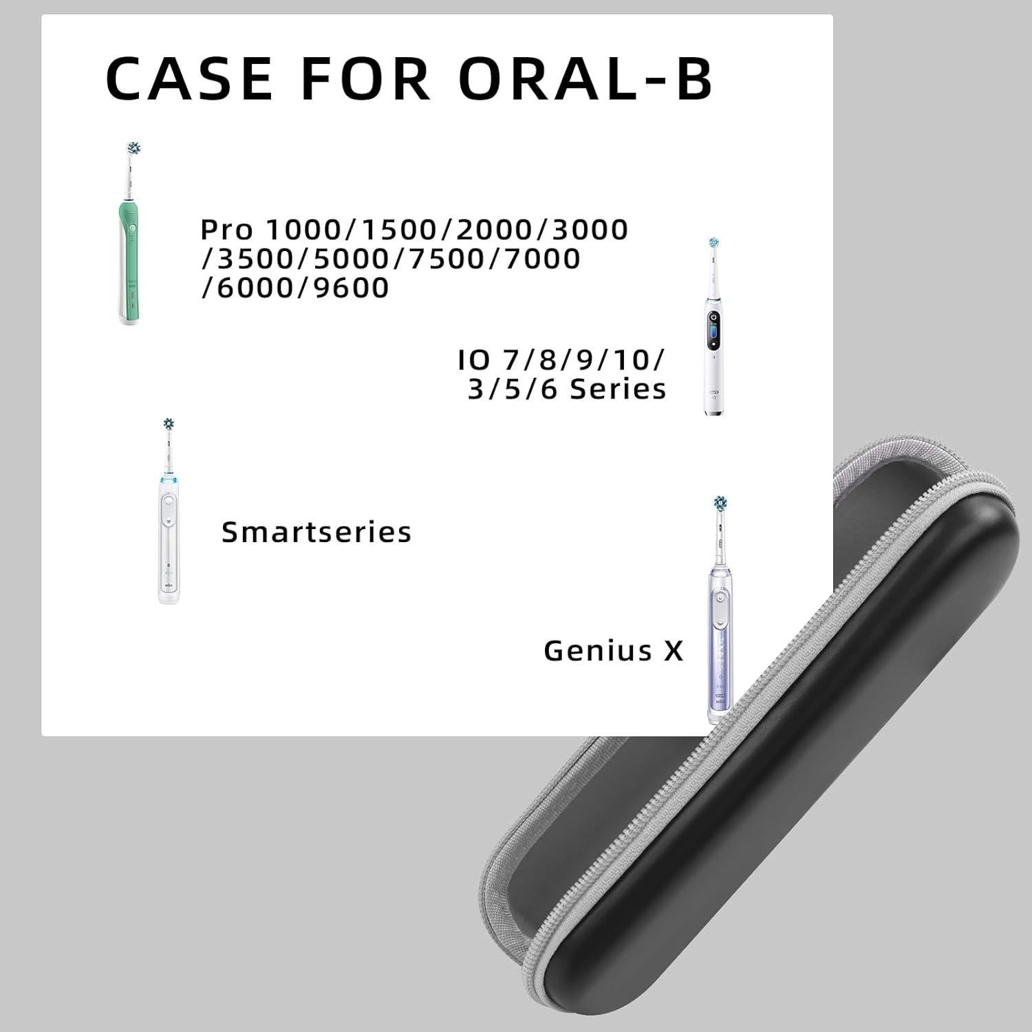 Estuche de viaje Stukcase para cepillos Oral-B y Sonicare