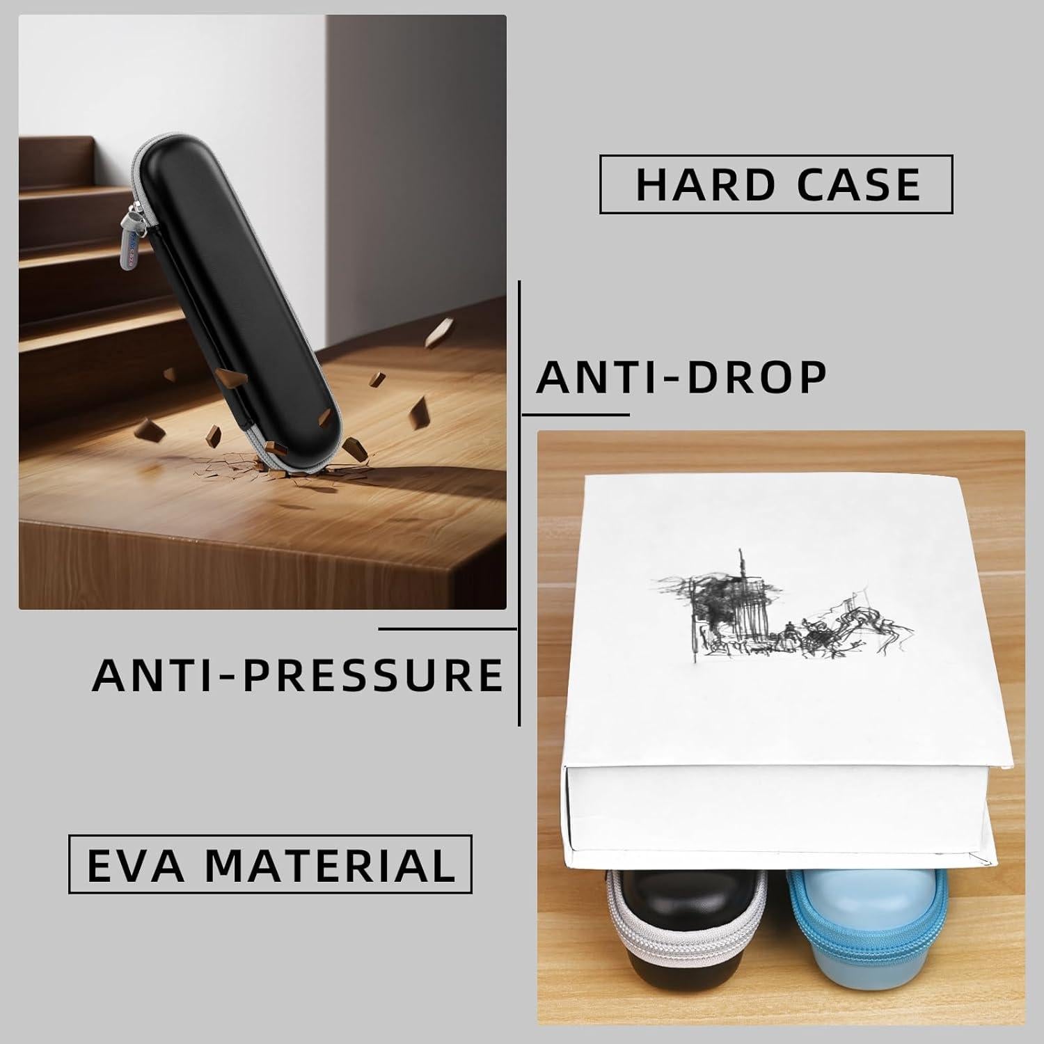 Estuche de viaje Stukcase para cepillos Oral-B y Sonicare