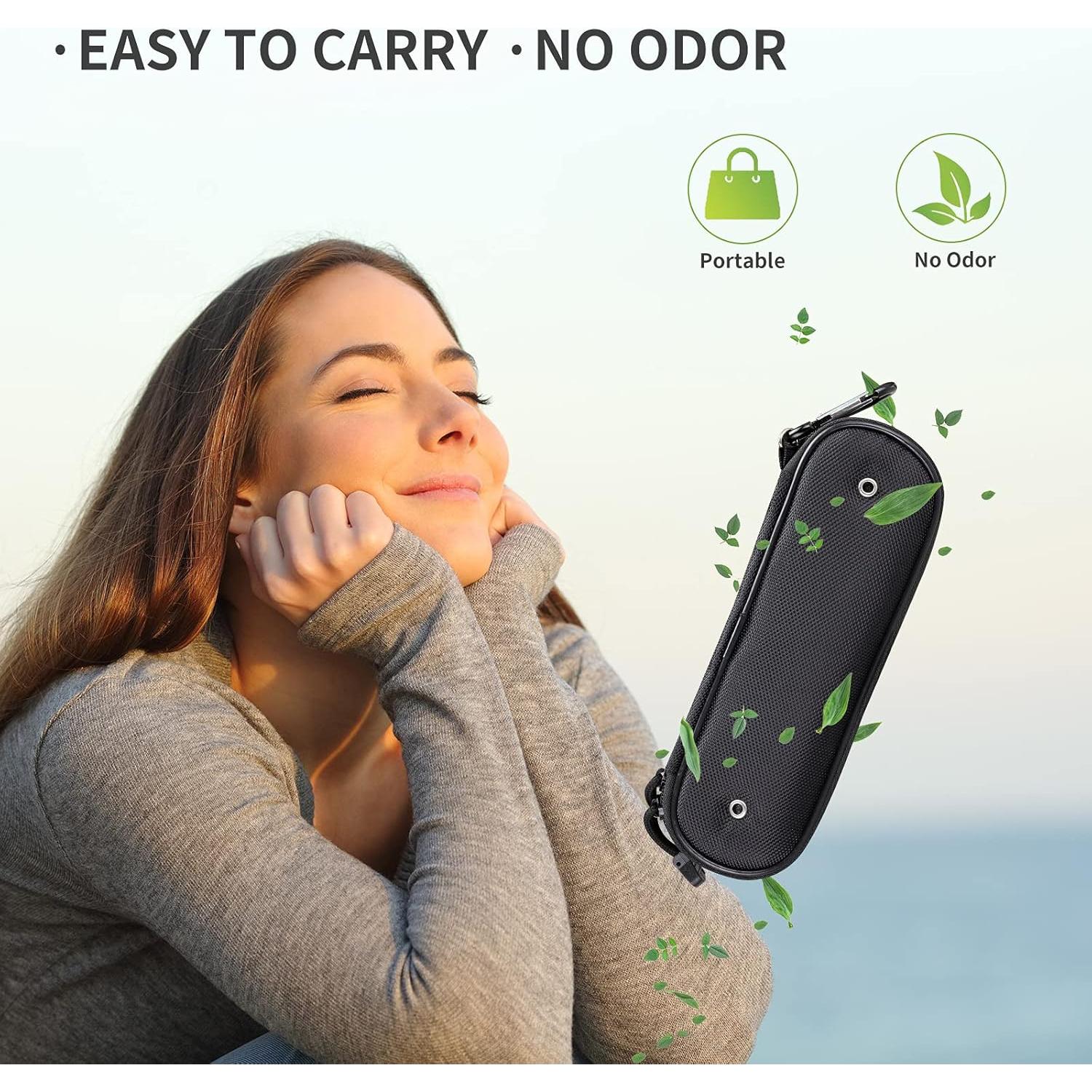 Estuche de viaje para cepillo de dientes Oral-B Negro