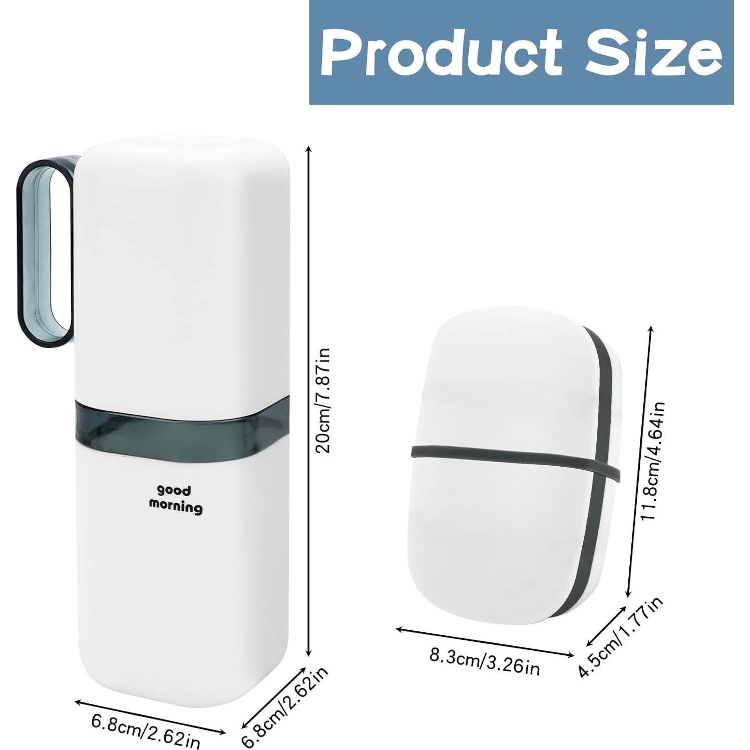 Estuche de Viaje para Cepillo de Dientes y Jabón QLFJ-FurDec