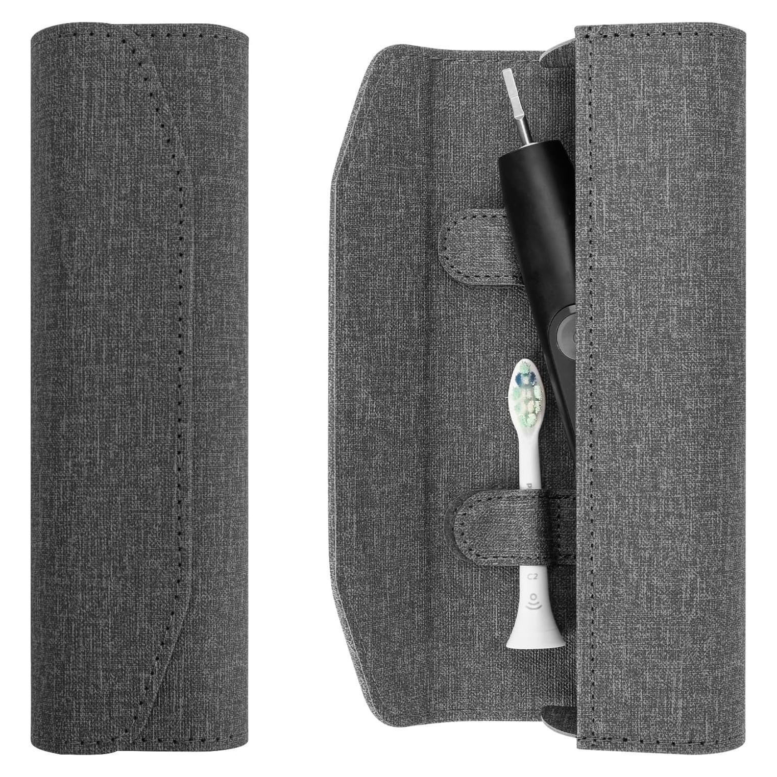 Estuche de Viaje Linkidea para Cepillo Eléctrico - Gris
