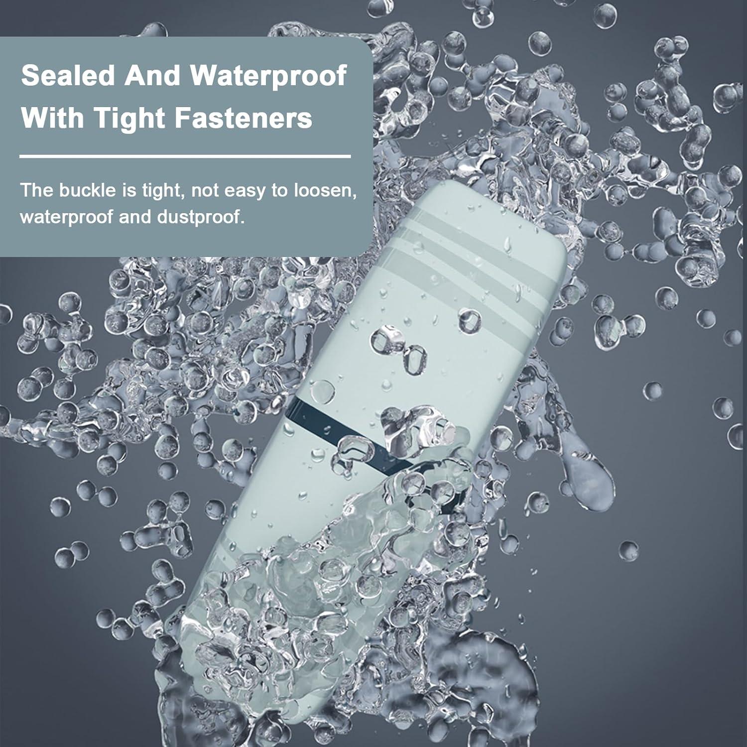 Estuche de Cepillo de Dientes de Viaje Vyooxcy Azul 2PCS