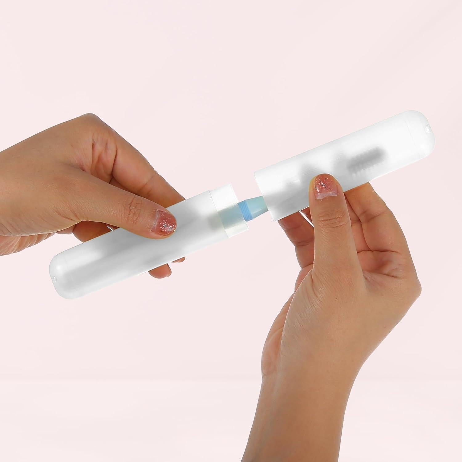 Estuche de Viaje para Cepillos de Dientes VOCOSTE 4 Pcs Plástico