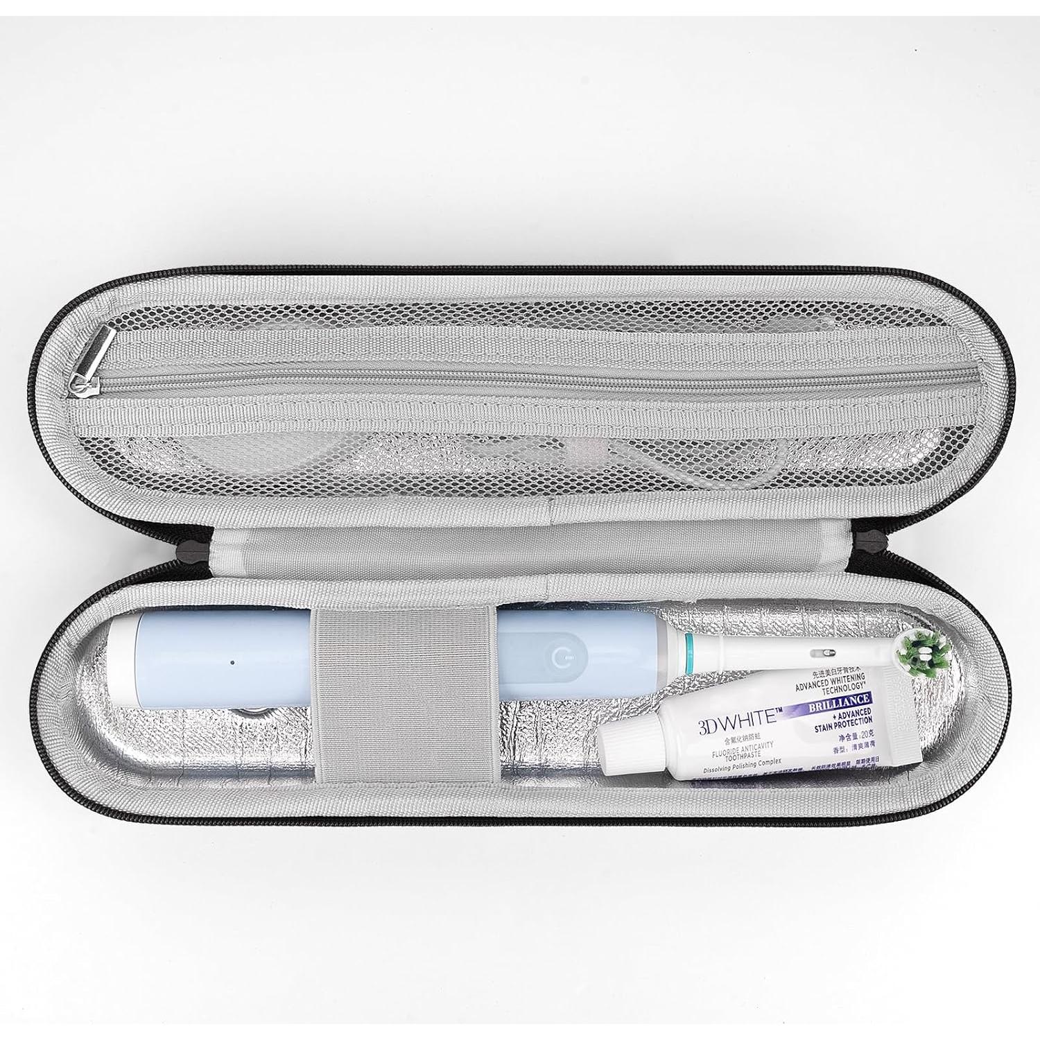 Estuche de Viaje Duro Linkidea para Cepillo Eléctrico y Accesorios