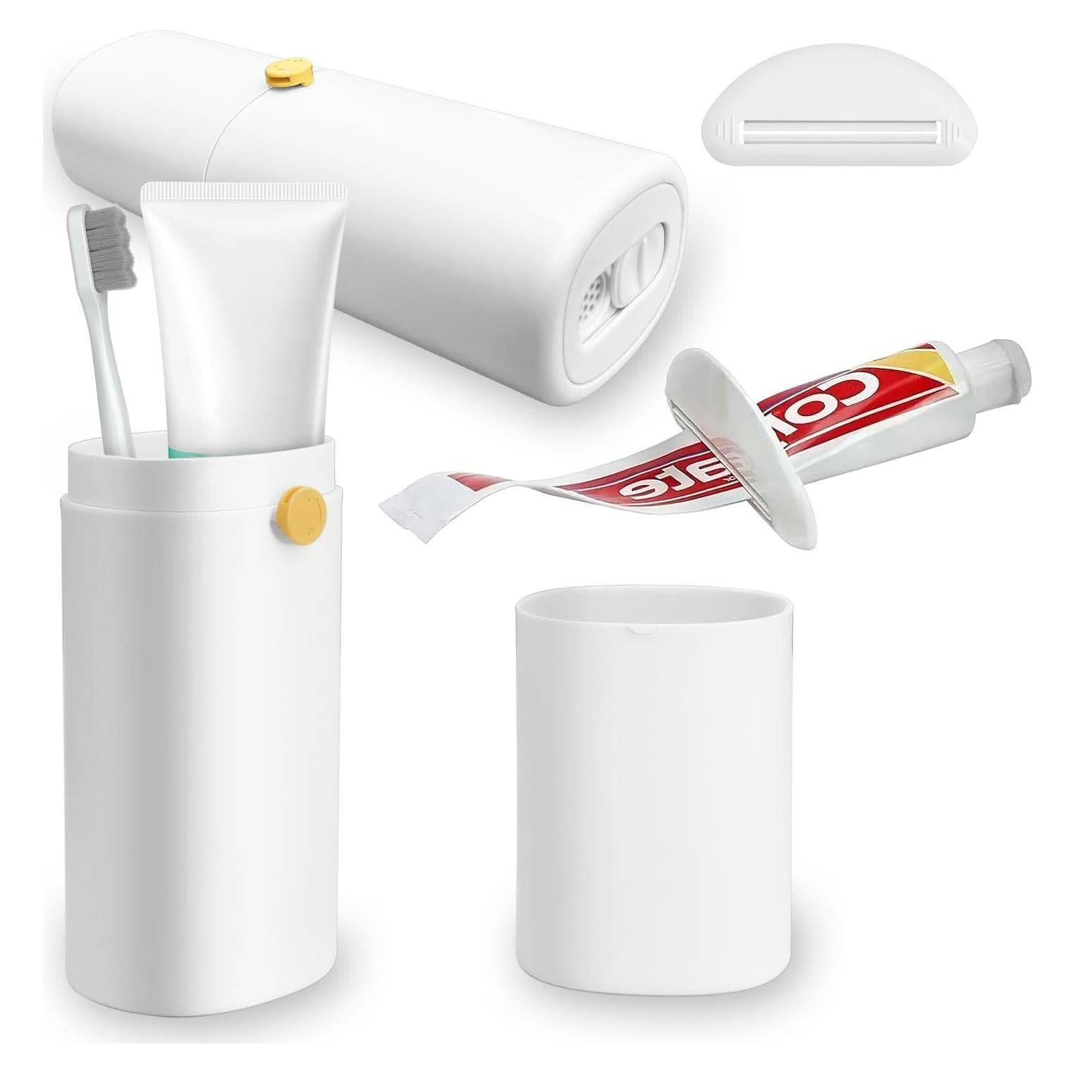 Estuche de Viaje Ventilado EQUNROY para Cepillo de Dientes