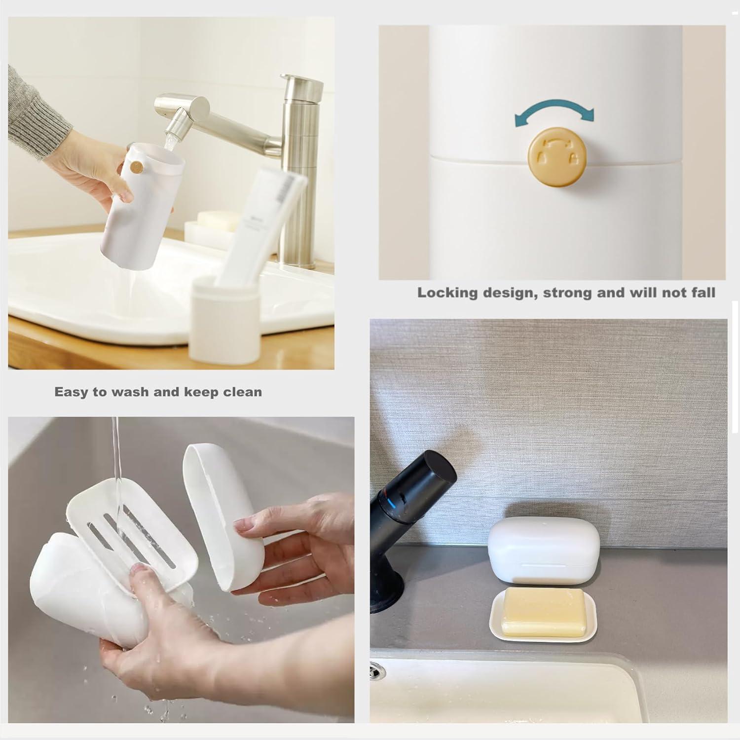 Estuche Portacepillos y Jabón de Viaje GCFTIFF - Gran Capacidad