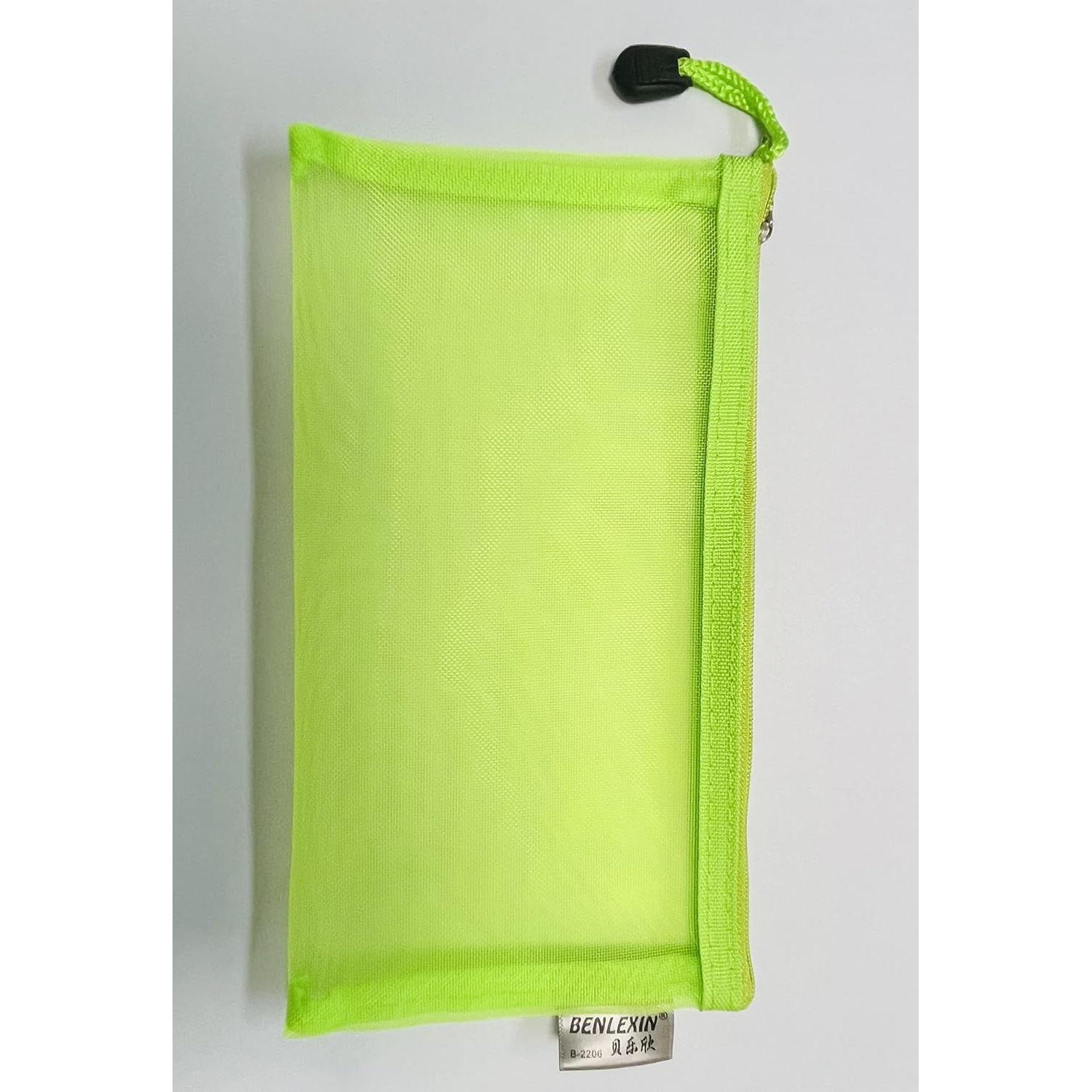 2 Bolsas de Almacenamiento de Malla Nylon Happyupcity 22x10cm