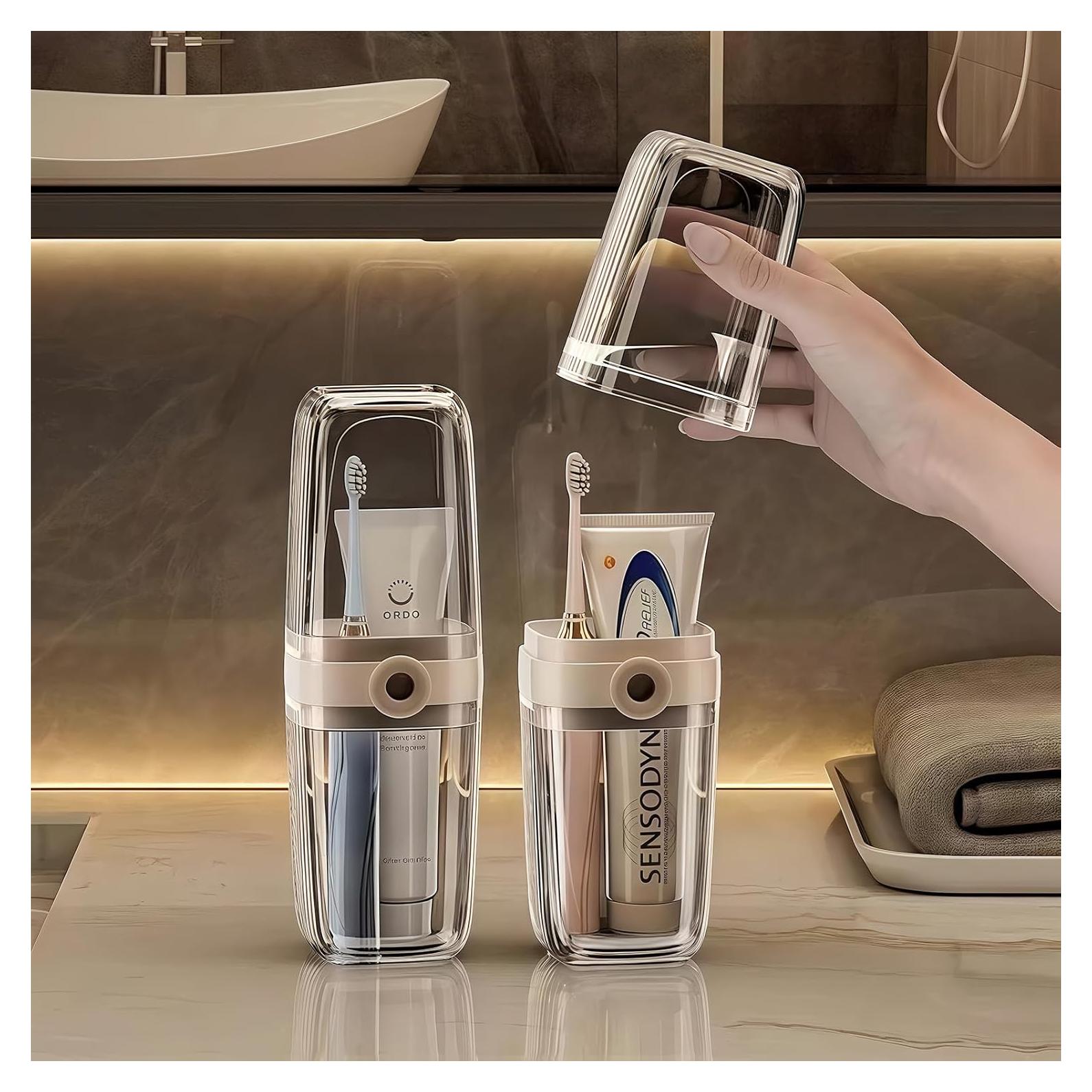 Estuche de Viaje para Cepillos de Dientes FQDGTFA 20x6.5cm