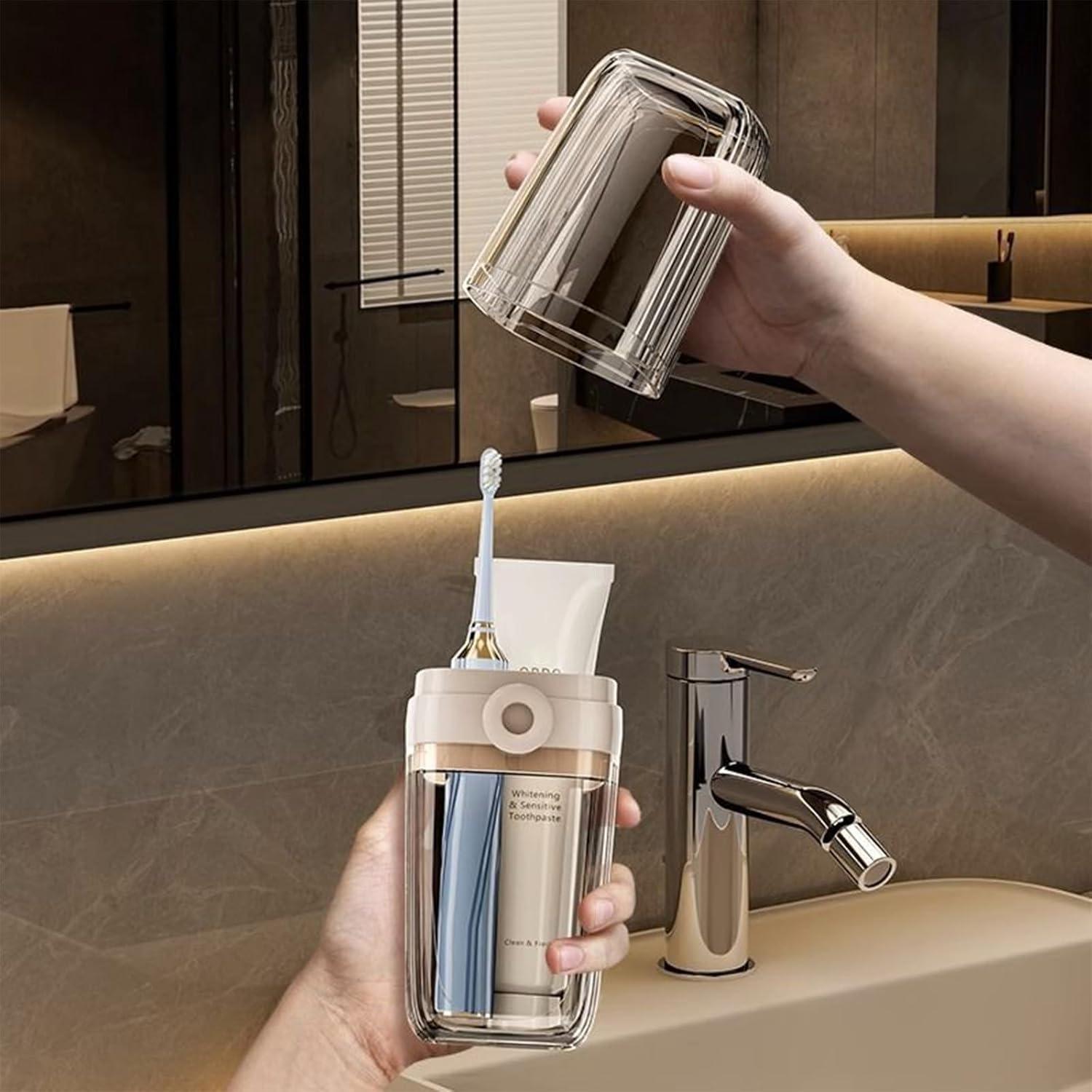 Estuche de Viaje para Cepillos de Dientes FQDGTFA 20x6.5cm