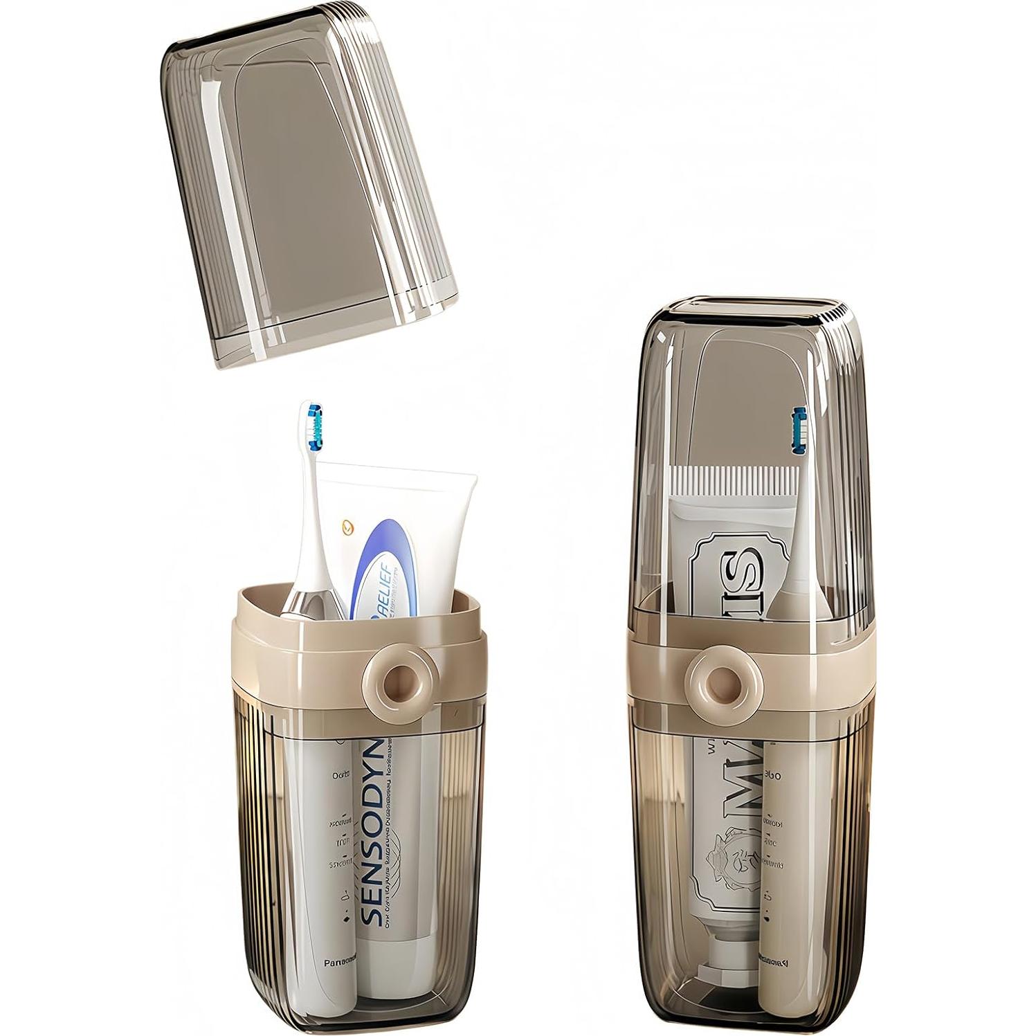 Estuche de Viaje para Cepillos de Dientes FQDGTFA 20x6.5cm