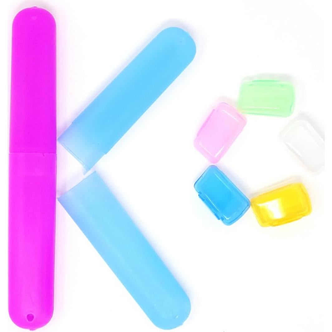 Funda de Cepillo de Dientes Honbay 7 Piezas Plástico Multicolor