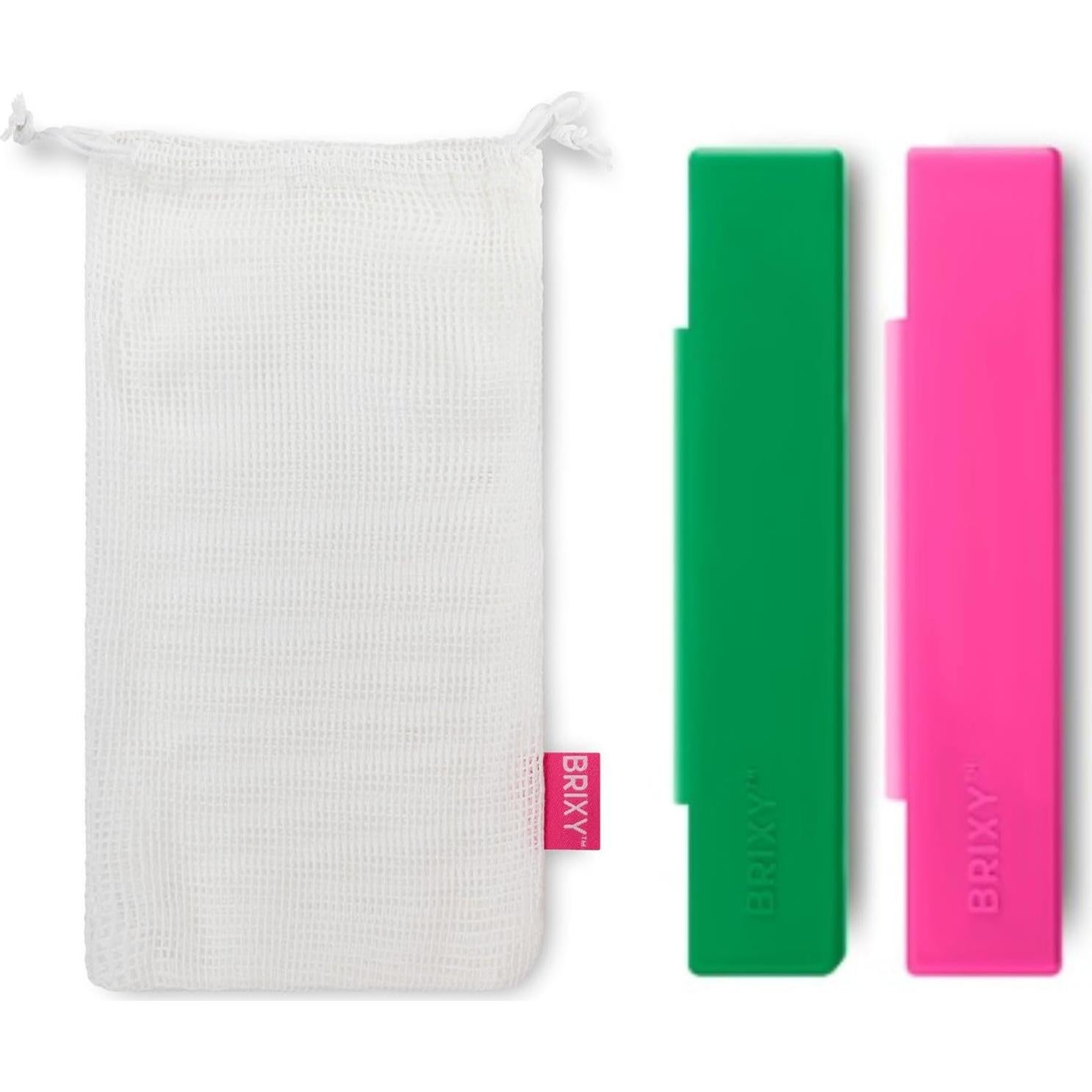 Set de 2 Estuches de Viaje BRIXY para Cepillos de Dientes