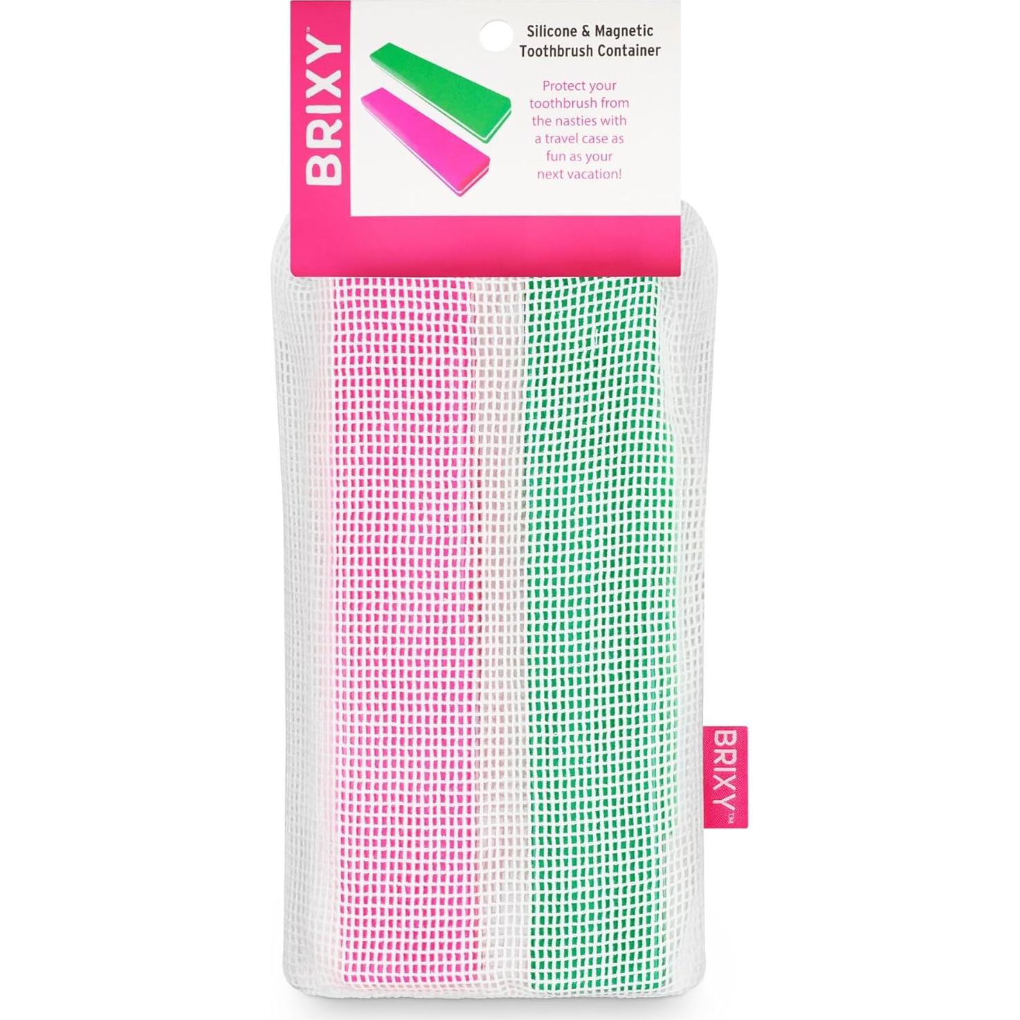 Set de 2 Estuches de Viaje BRIXY para Cepillos de Dientes