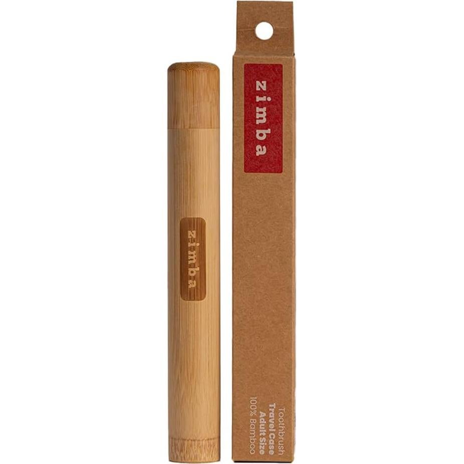 Estuche de cepillo de dientes de bambú Zimba - Ecológico y portátil