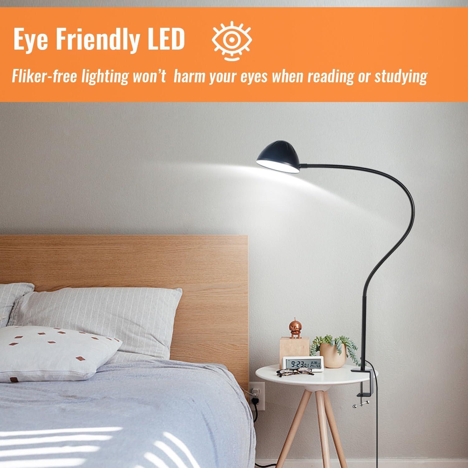 Lámpara de Abrazadera CeSunlight 10W 1100 Lúmenes 3 Modos