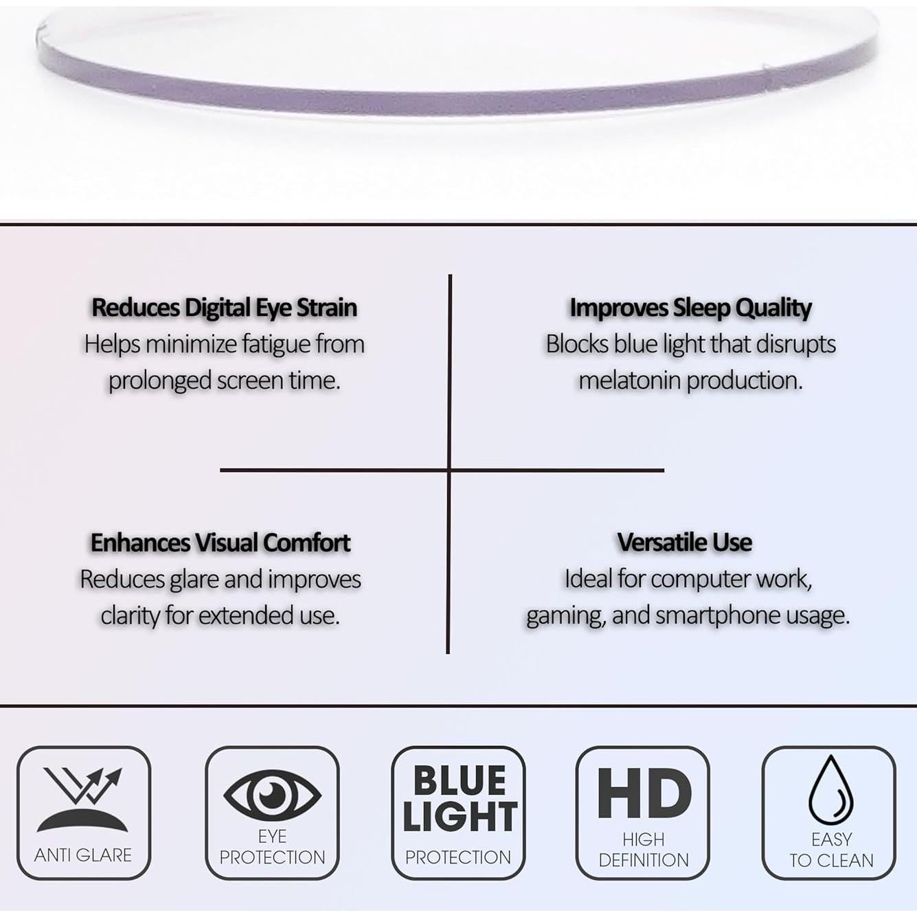 Gafas de Lectura Magnéticas Snap Calabria 3.0x con Luz Azul