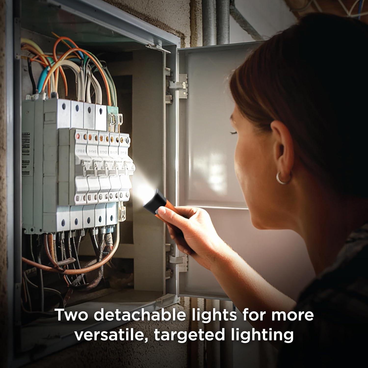 Luz de Lectura LED BLACK+DECKER 200 Lúmenes Cuello Flexible