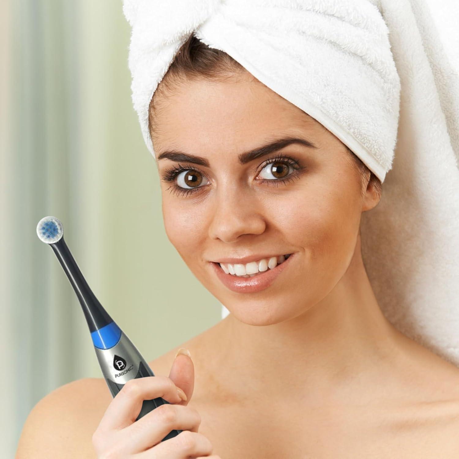 Cepillo de Dientes Eléctrico Pursonic S330 Recargable 12 Cabezas