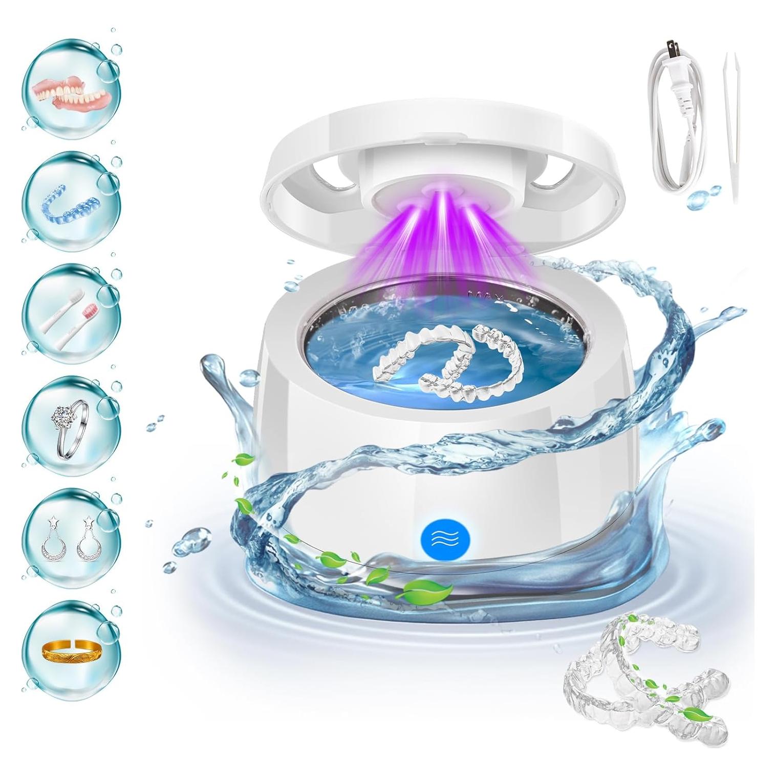 Limpiador Ultrasónico SQAU 200ml para Dentaduras y Joyería