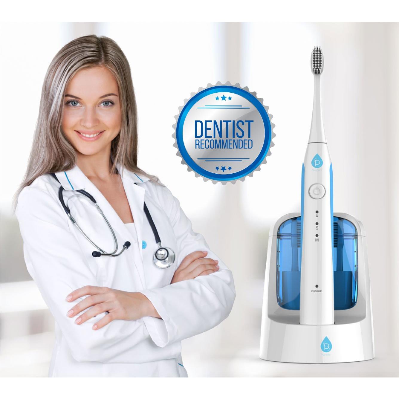 Cepillo de Dientes Eléctrico Pursonic S750 Blanco 40,000 RPM