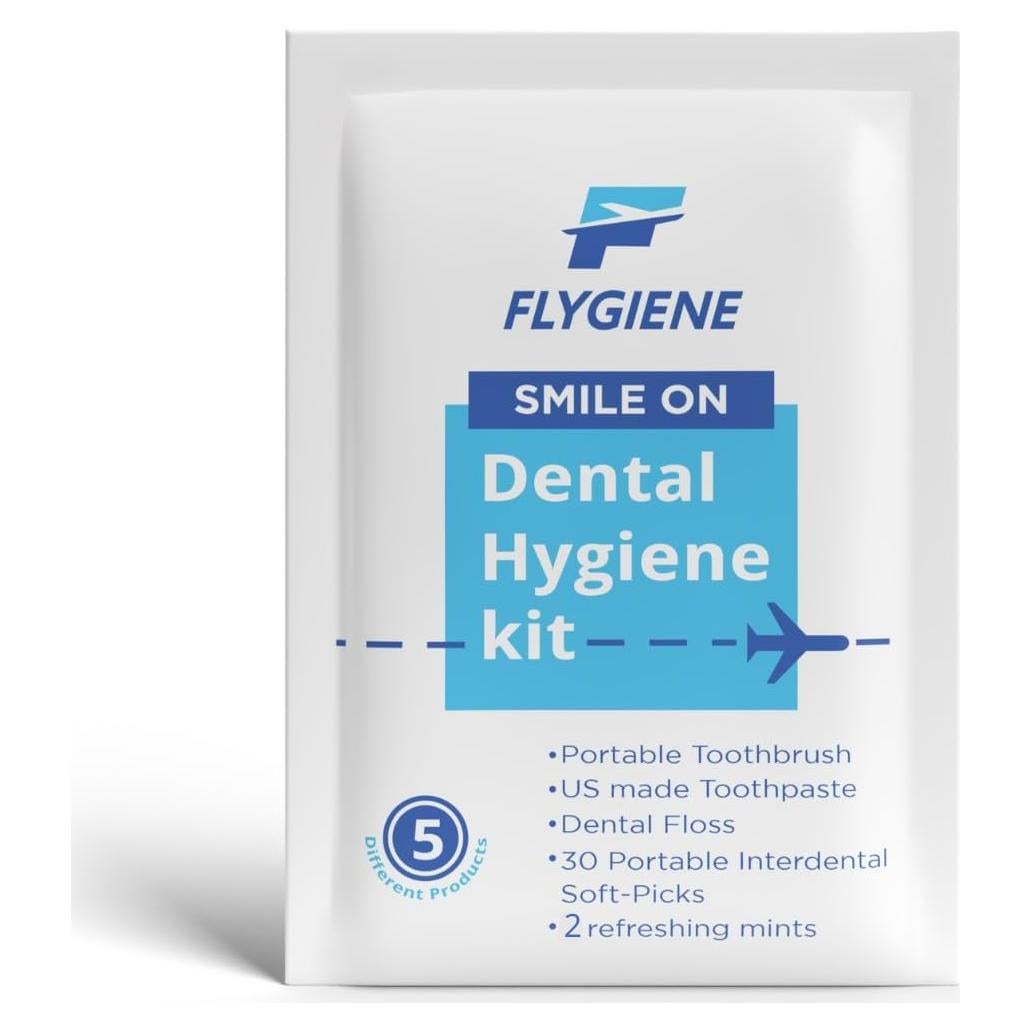 Kit de Higiene Dental FLYGIENE Sonrisa Activa - Viaje Completo