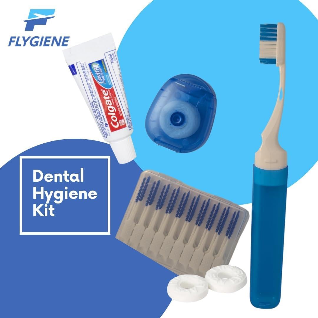 Kit de Higiene Dental FLYGIENE Sonrisa Activa - Viaje Completo