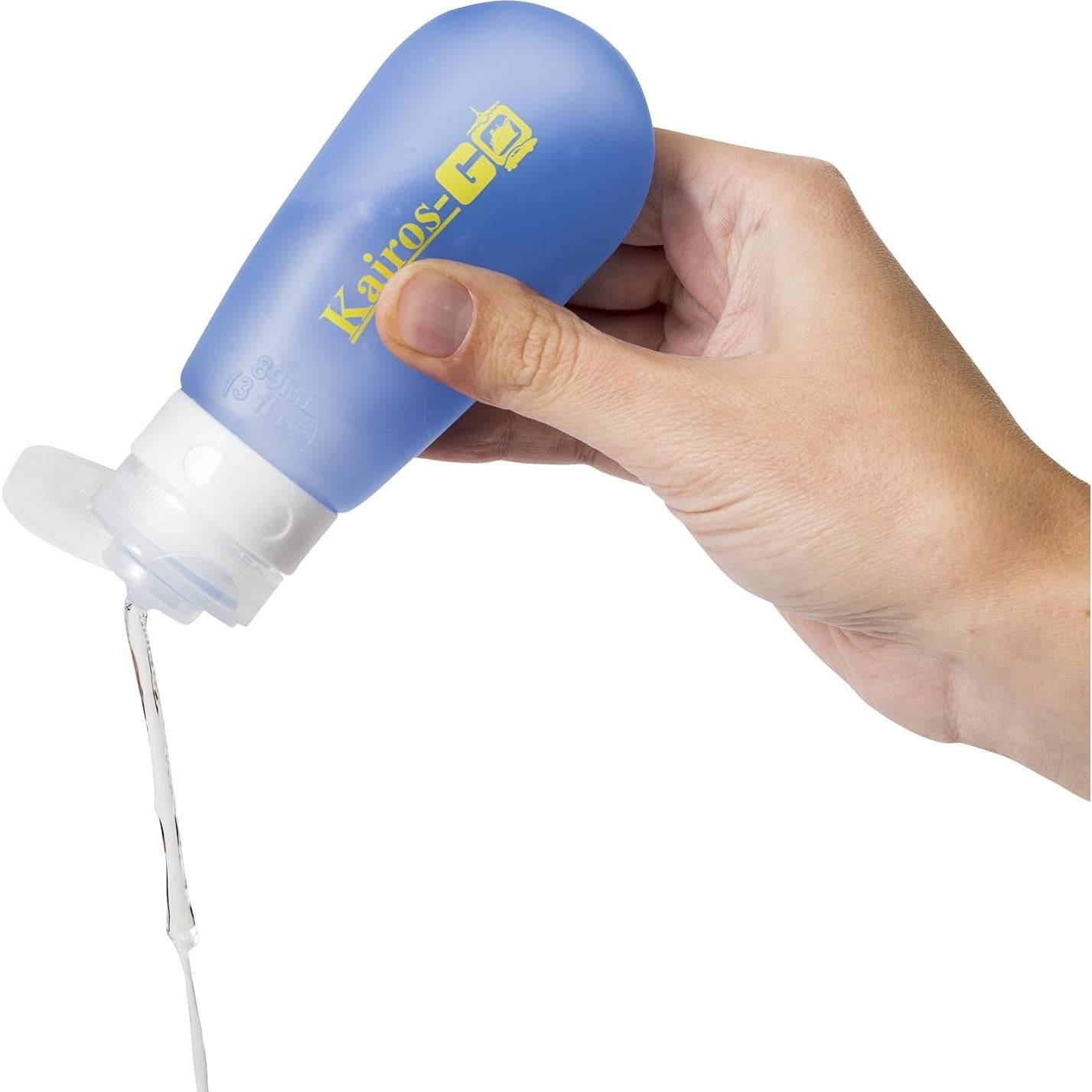 Juego de Botellas de Viaje KAIROS-GO 6 Piezas 89ml Aprobado TSA