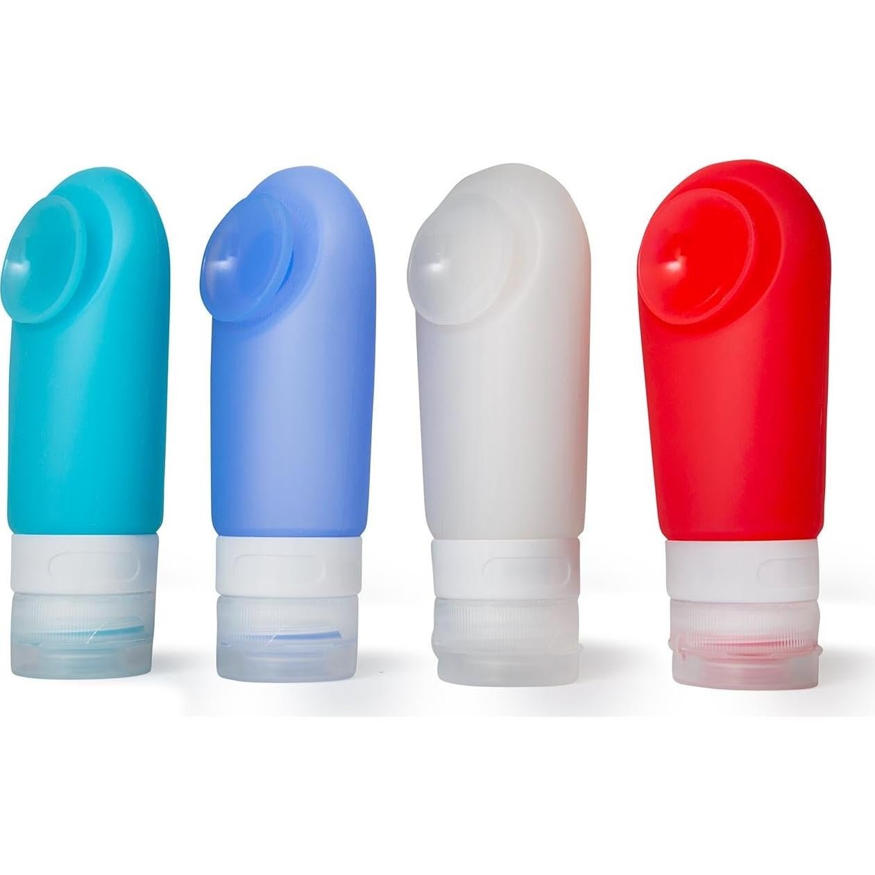 Juego de Botellas de Viaje KAIROS-GO 6 Piezas 89ml Aprobado TSA