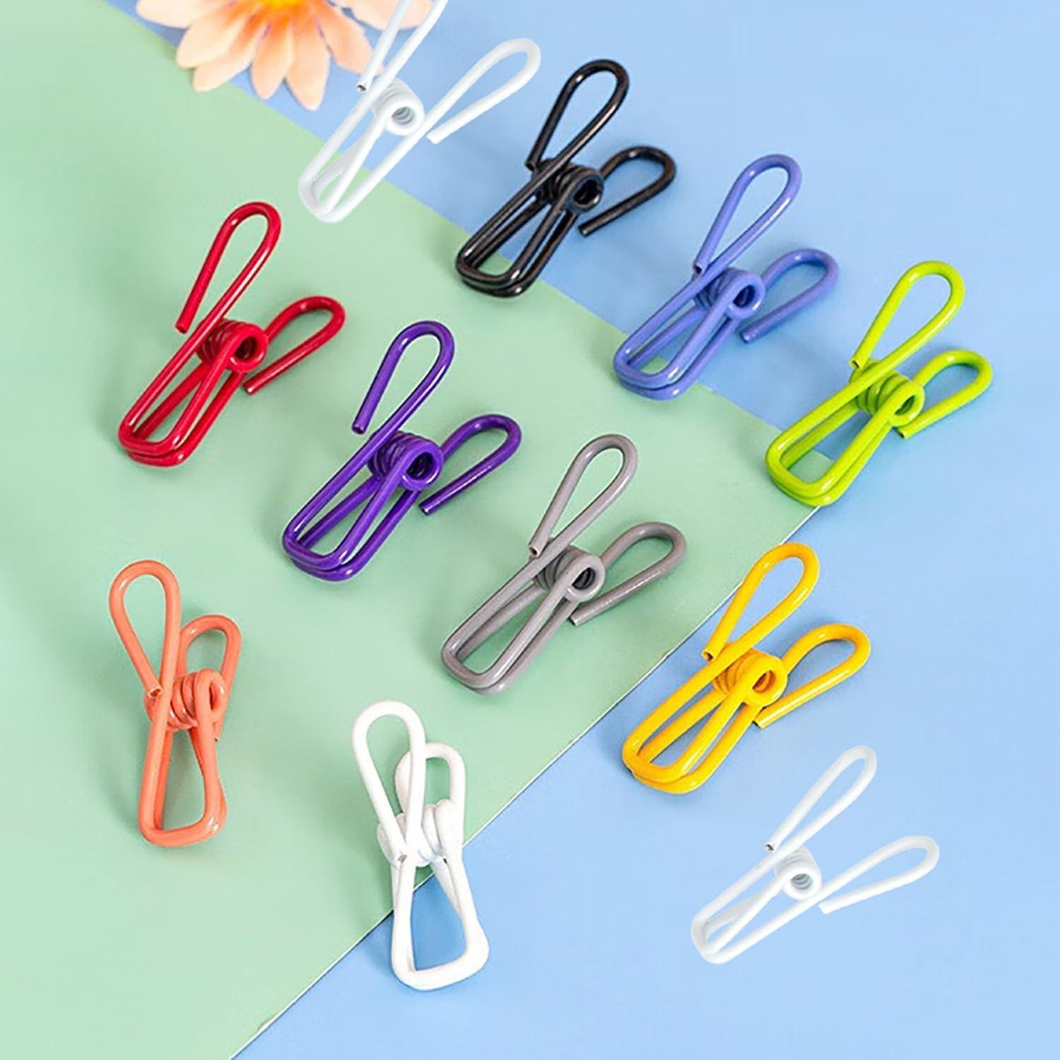 Pinzas para Chips YIHUANYIFA 5 cm Blancas - Paquete de 20