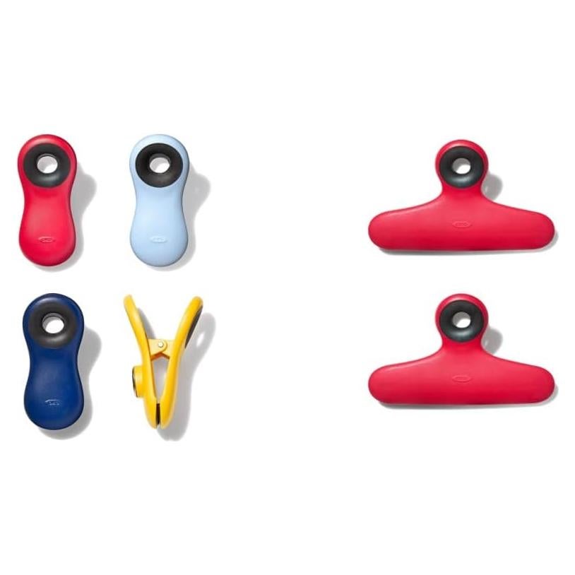 Set de Clips para Bolsas OXO Good Grips, 4 Piezas Multiusos