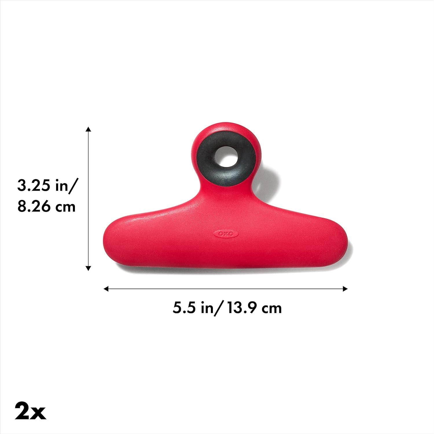 Set de Clips para Bolsas OXO Good Grips, 4 Piezas Multiusos