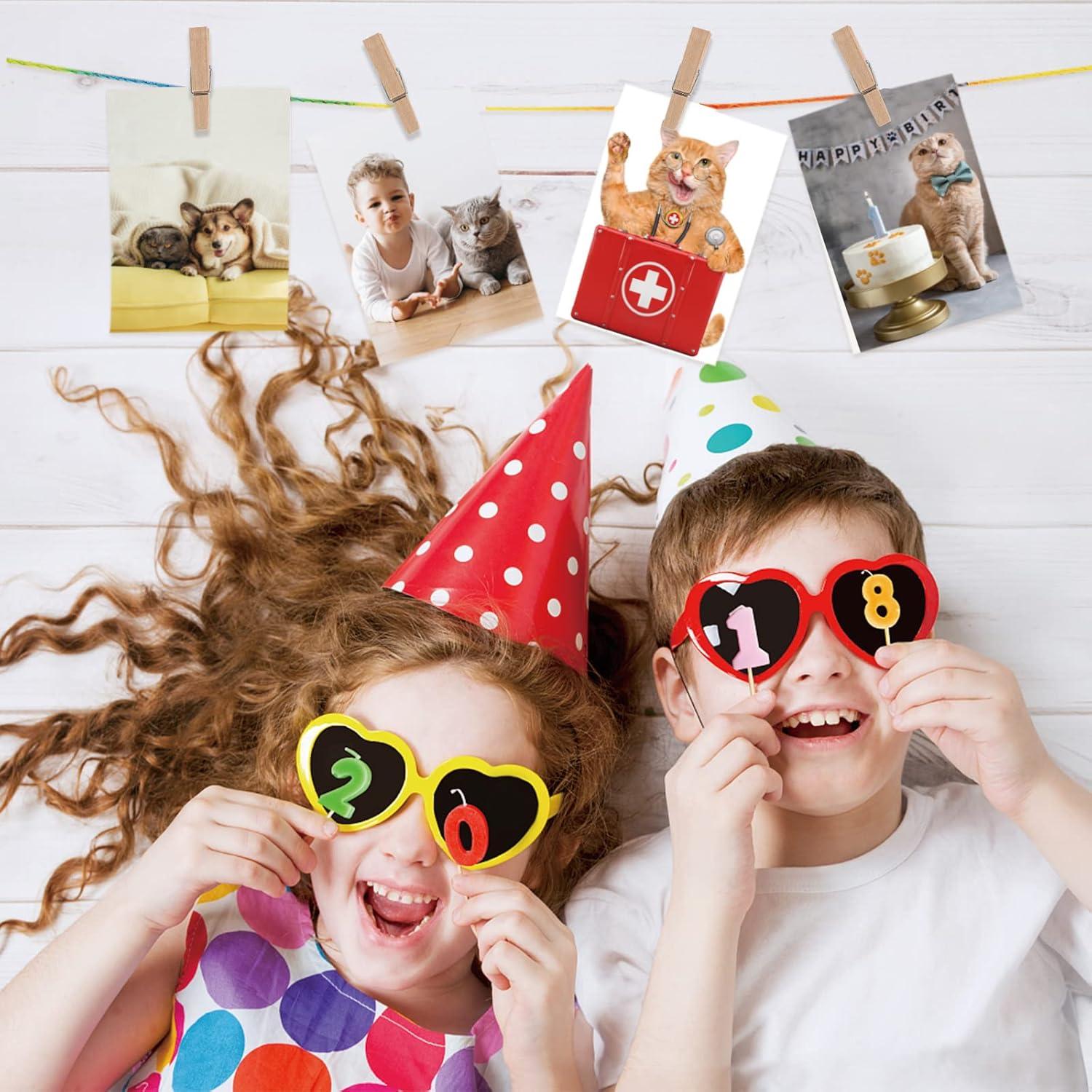 Pinzas de Madera JABINCO 50 Piezas 7.29 cm Duraderas